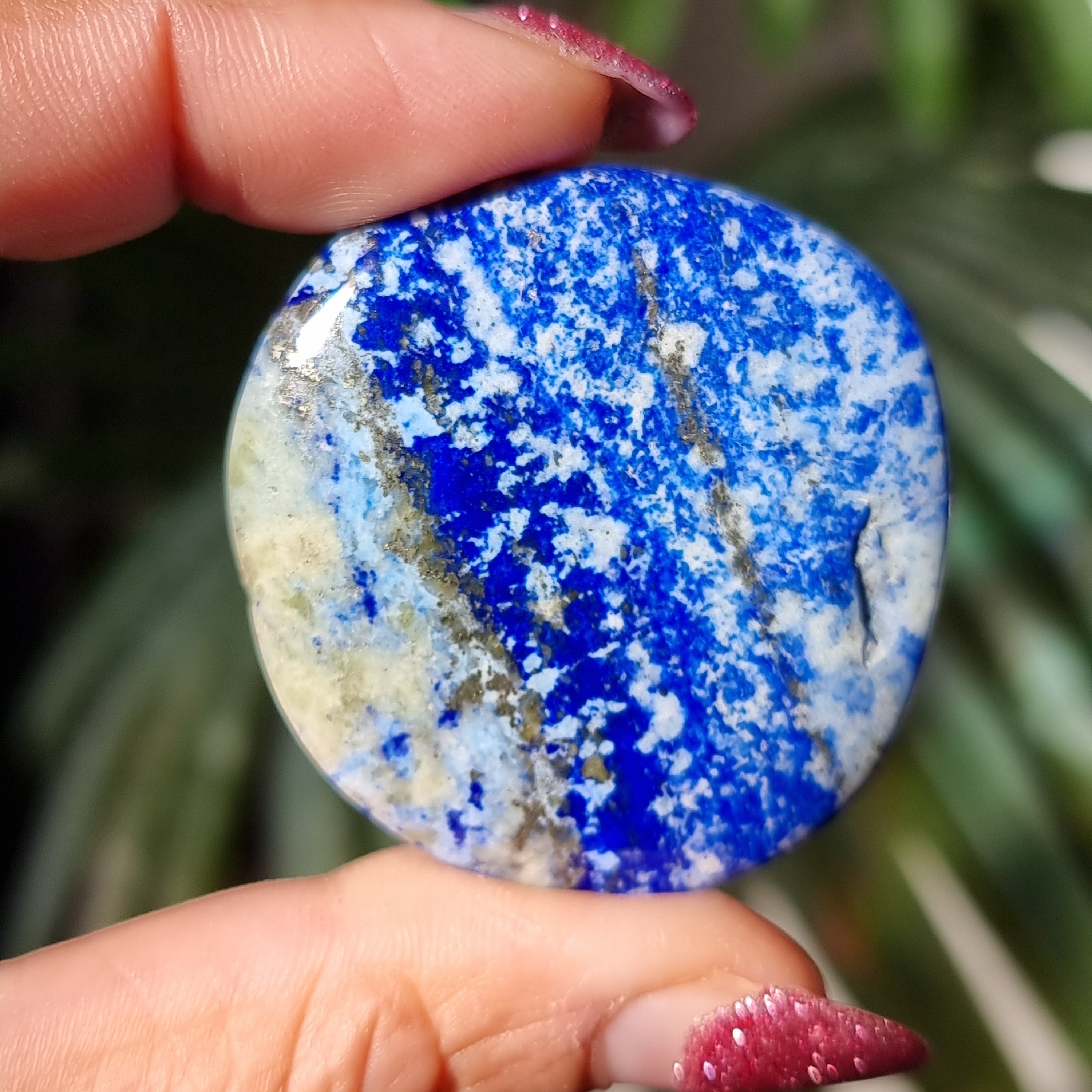Lapis Lazuli Flat Stone