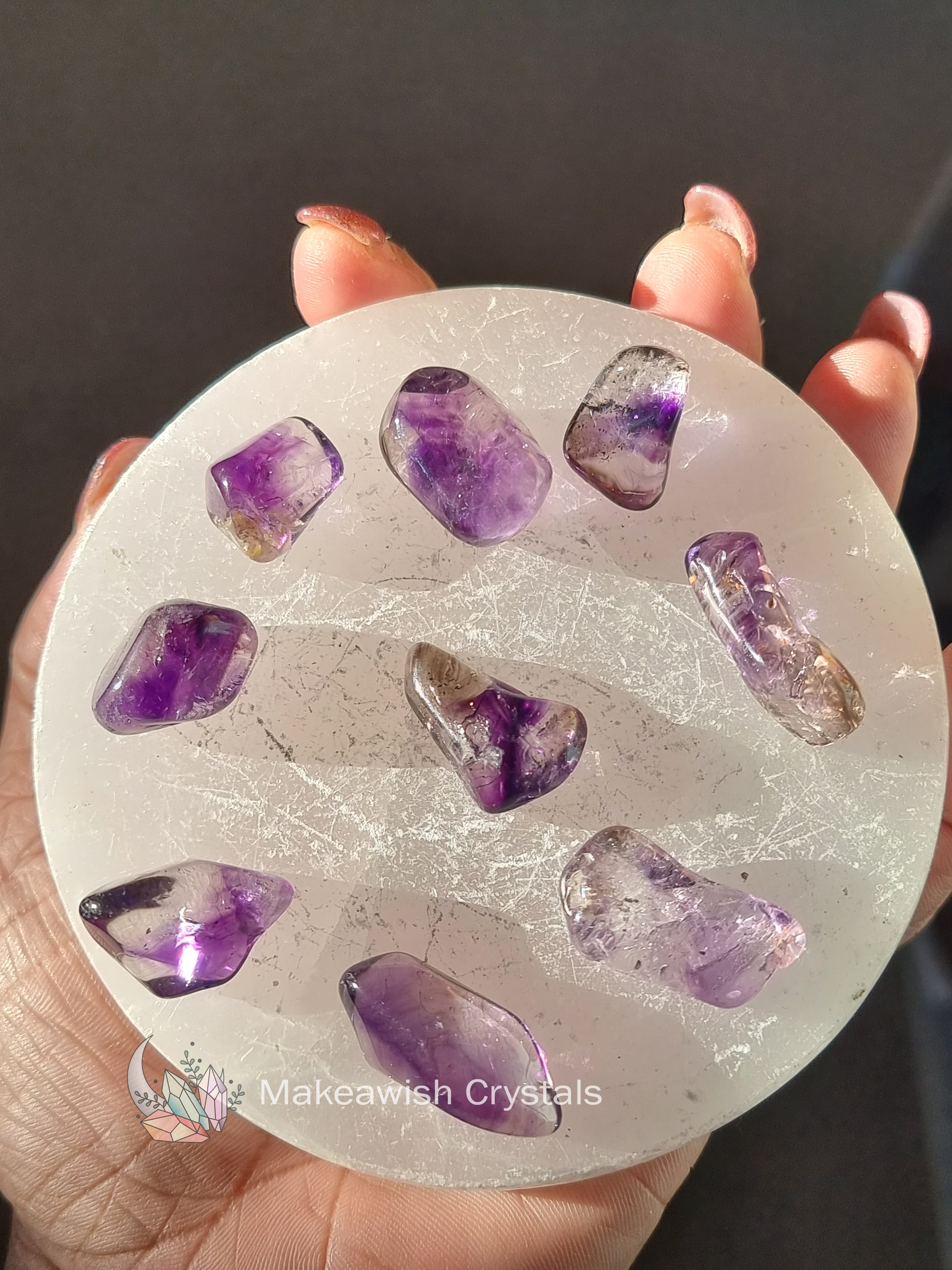 Brandberg Amethyst Tumble