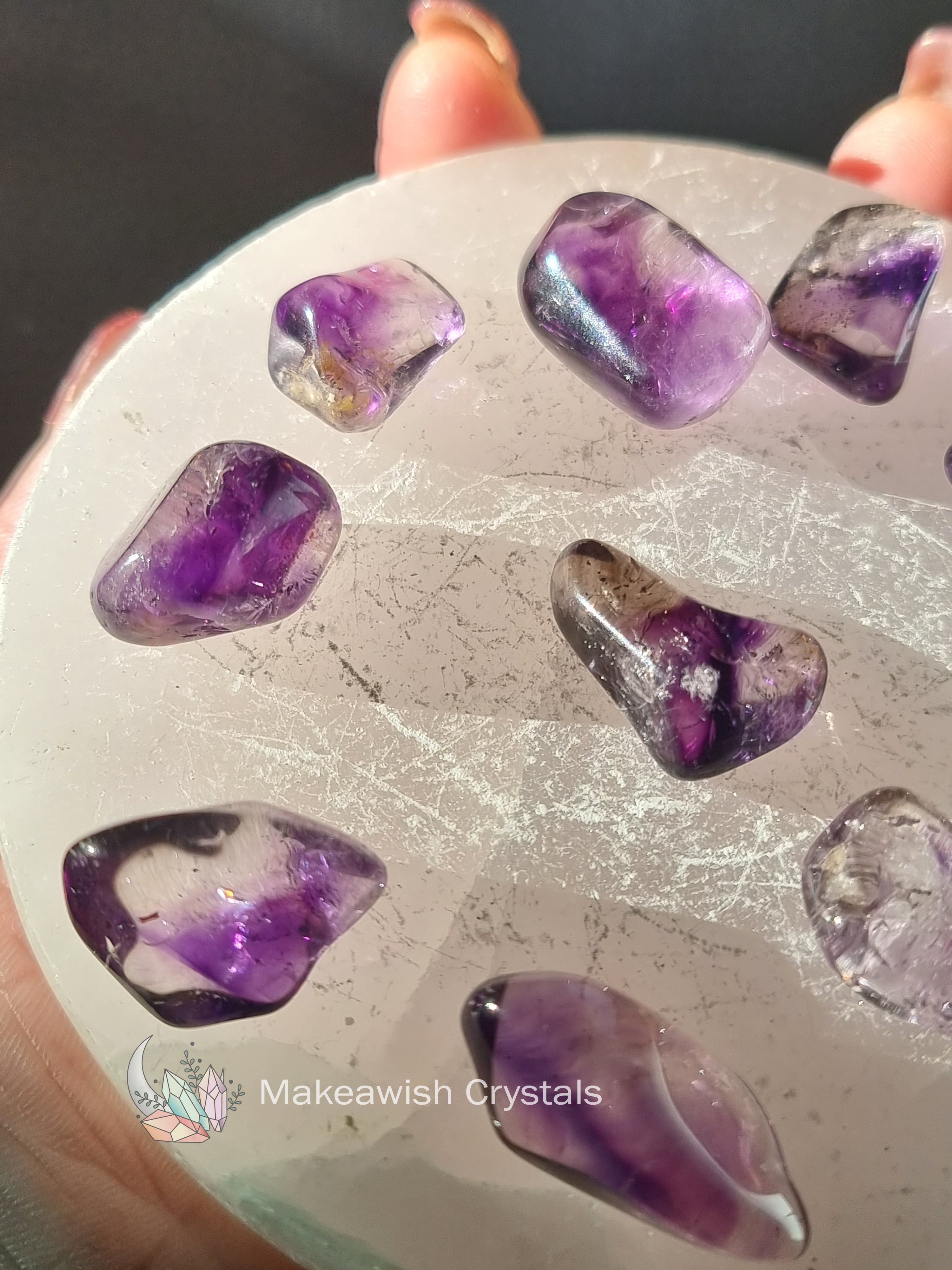 Brandberg Amethyst Tumble