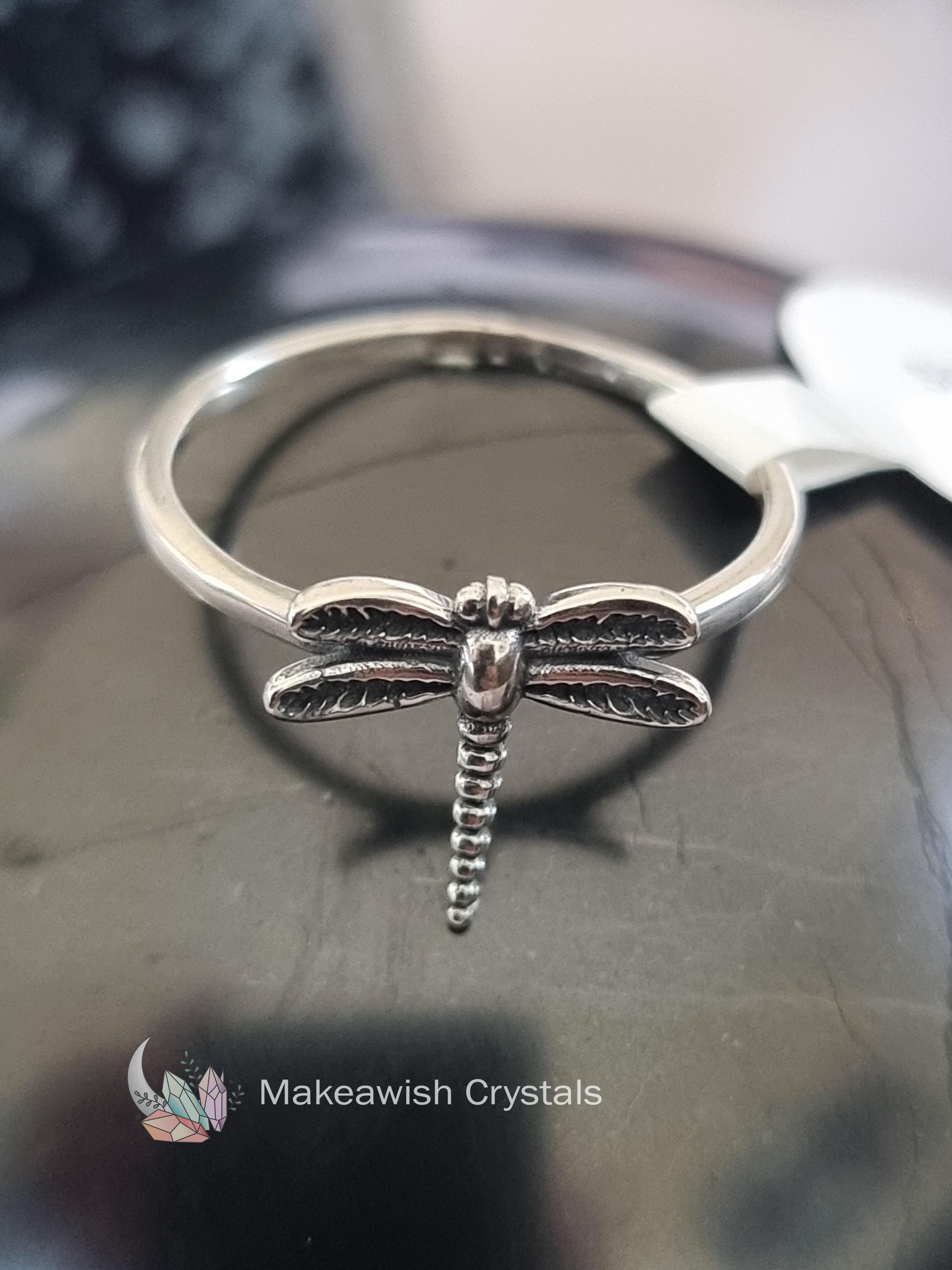 Dragonfly Silver Ring