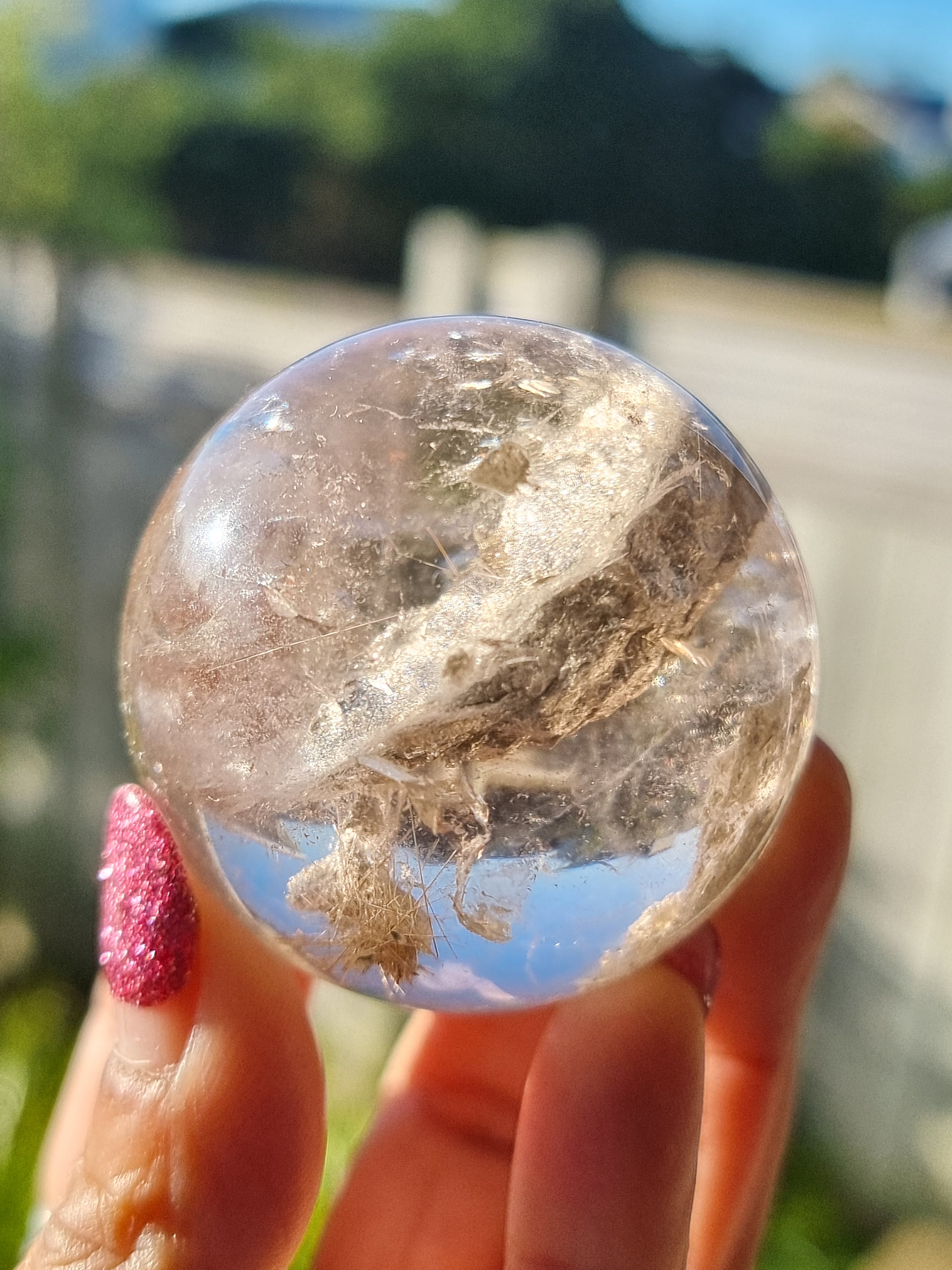 Star Rutile Sphere