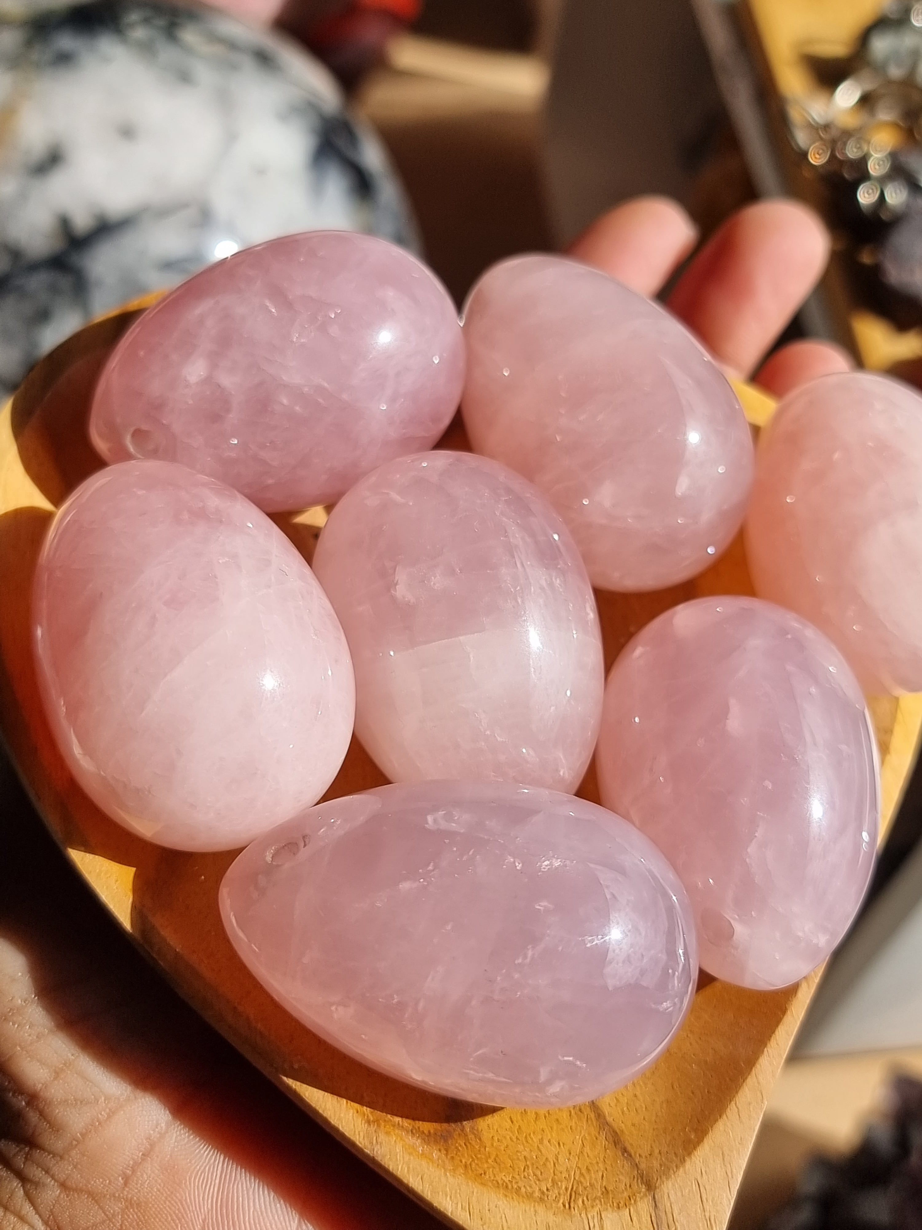 Rose Quartz Yoni Egg