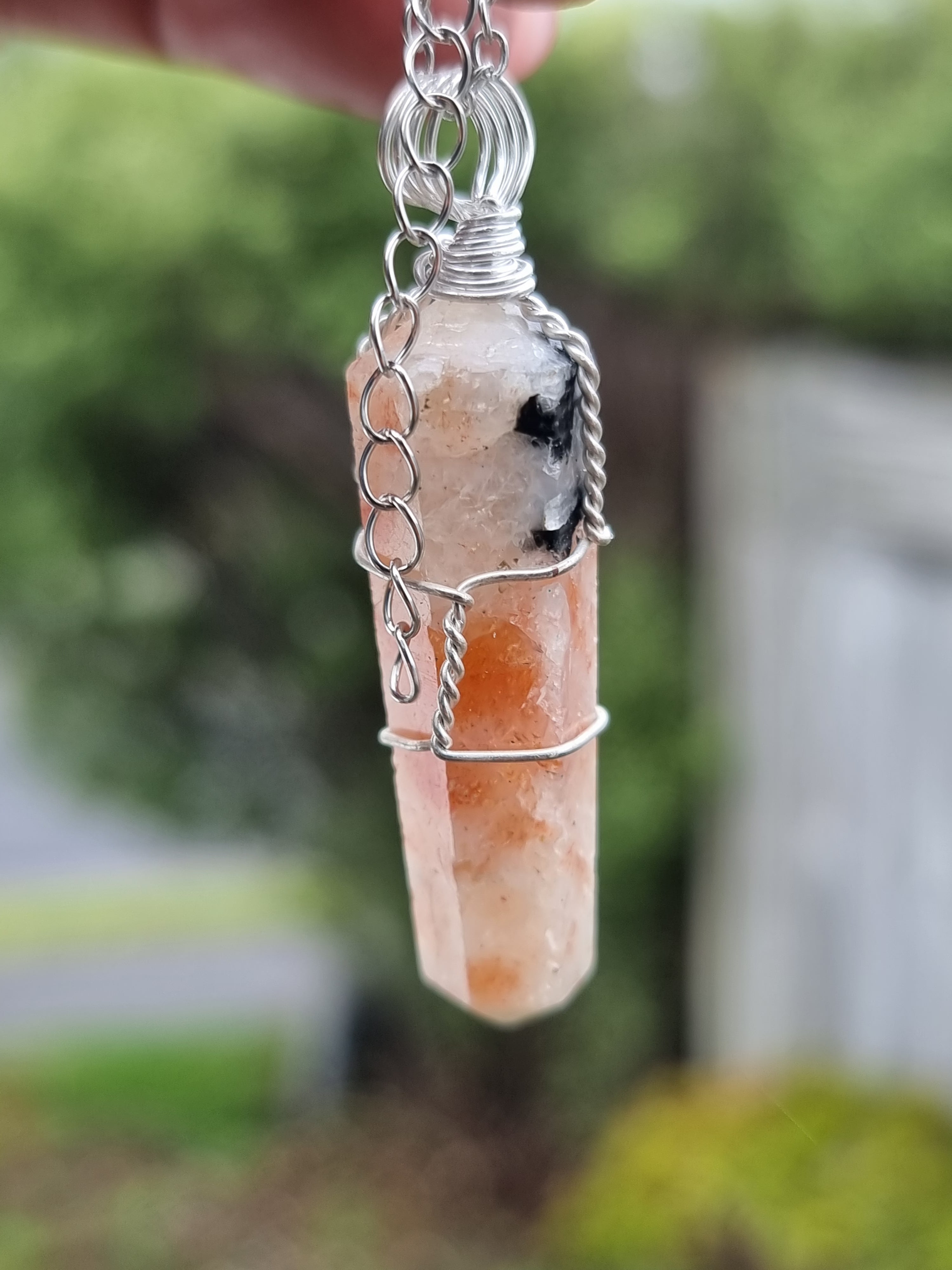 Sunstone Point Pendant