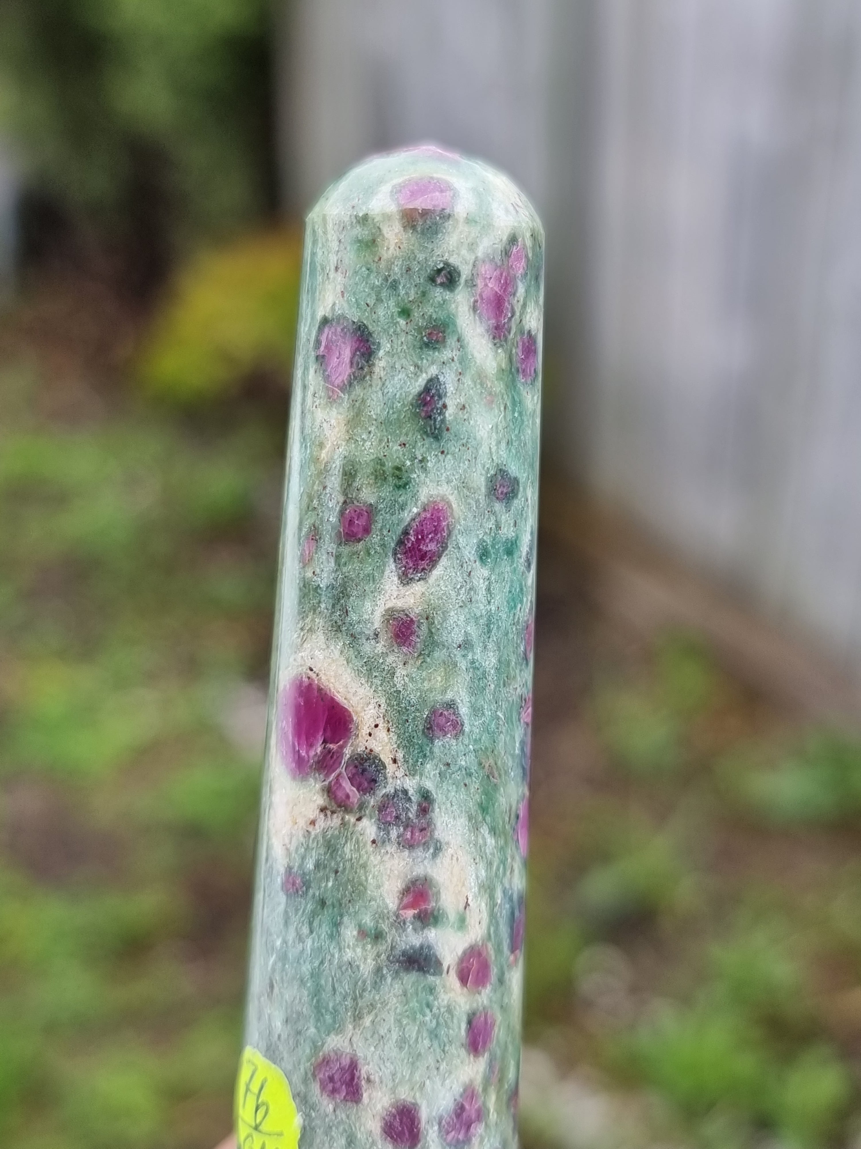 Ruby In Fuchsite Wand India