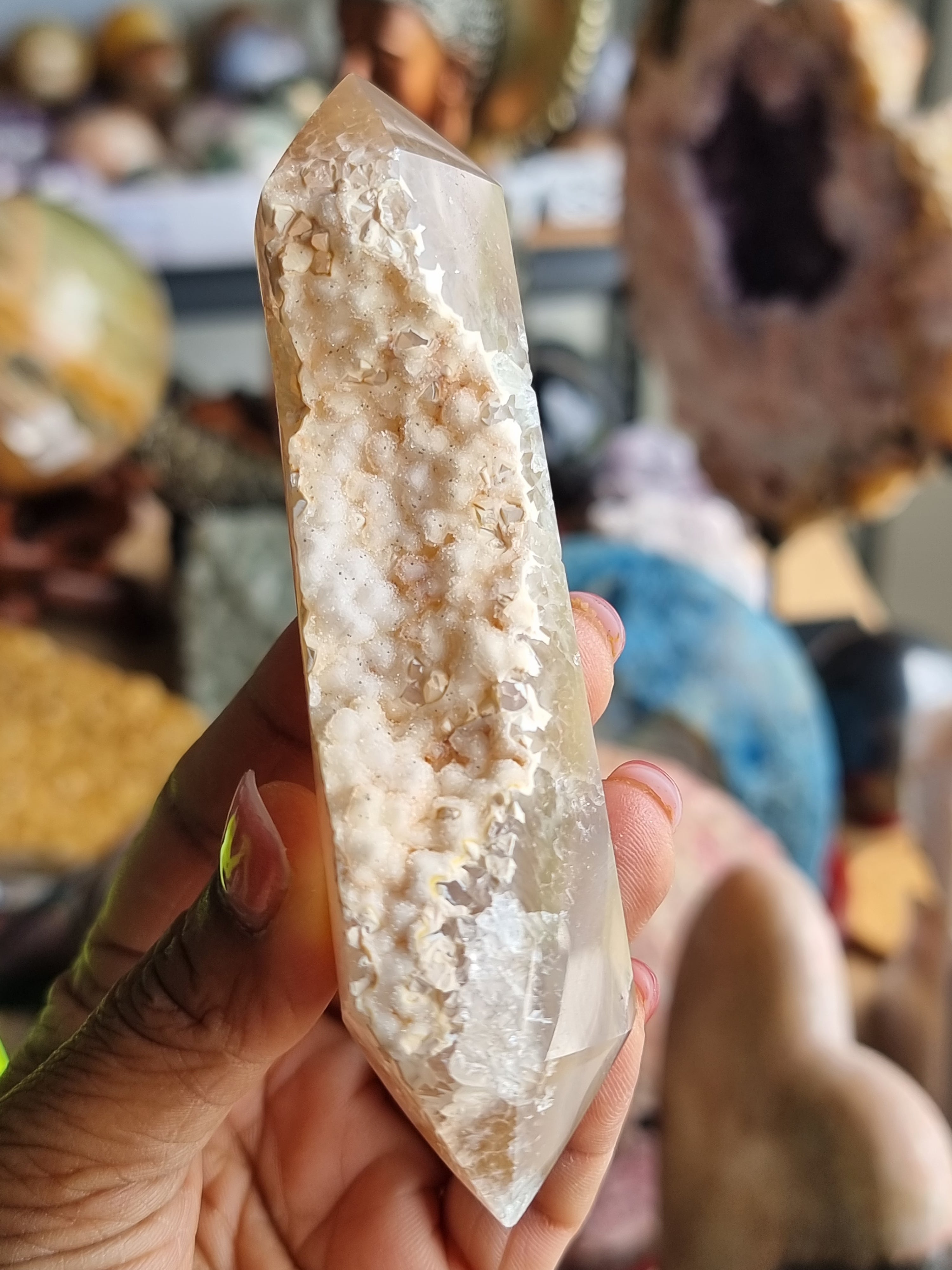 Druzy Agate DT Point