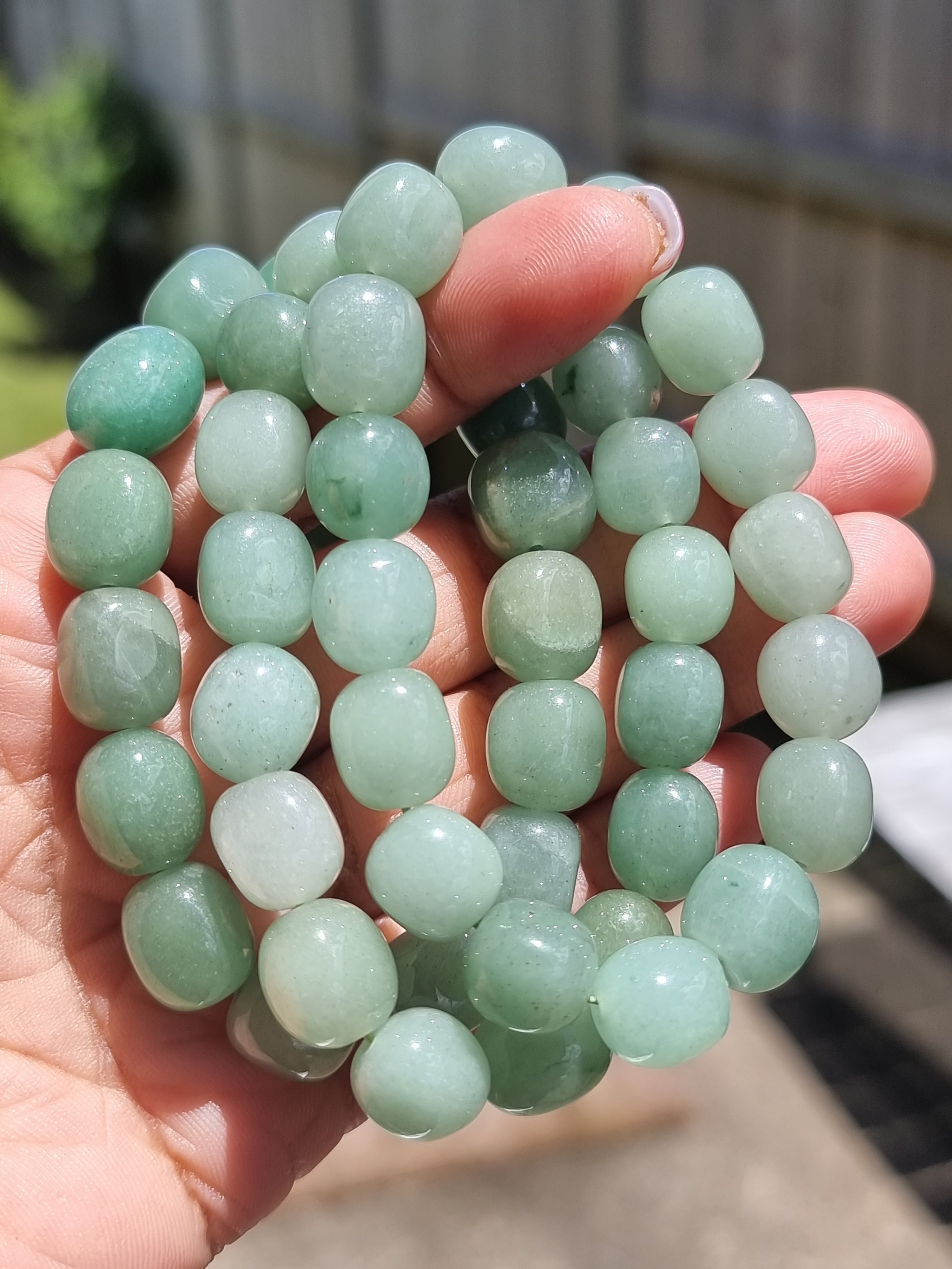 Green Aventurine Tumble Bracelet