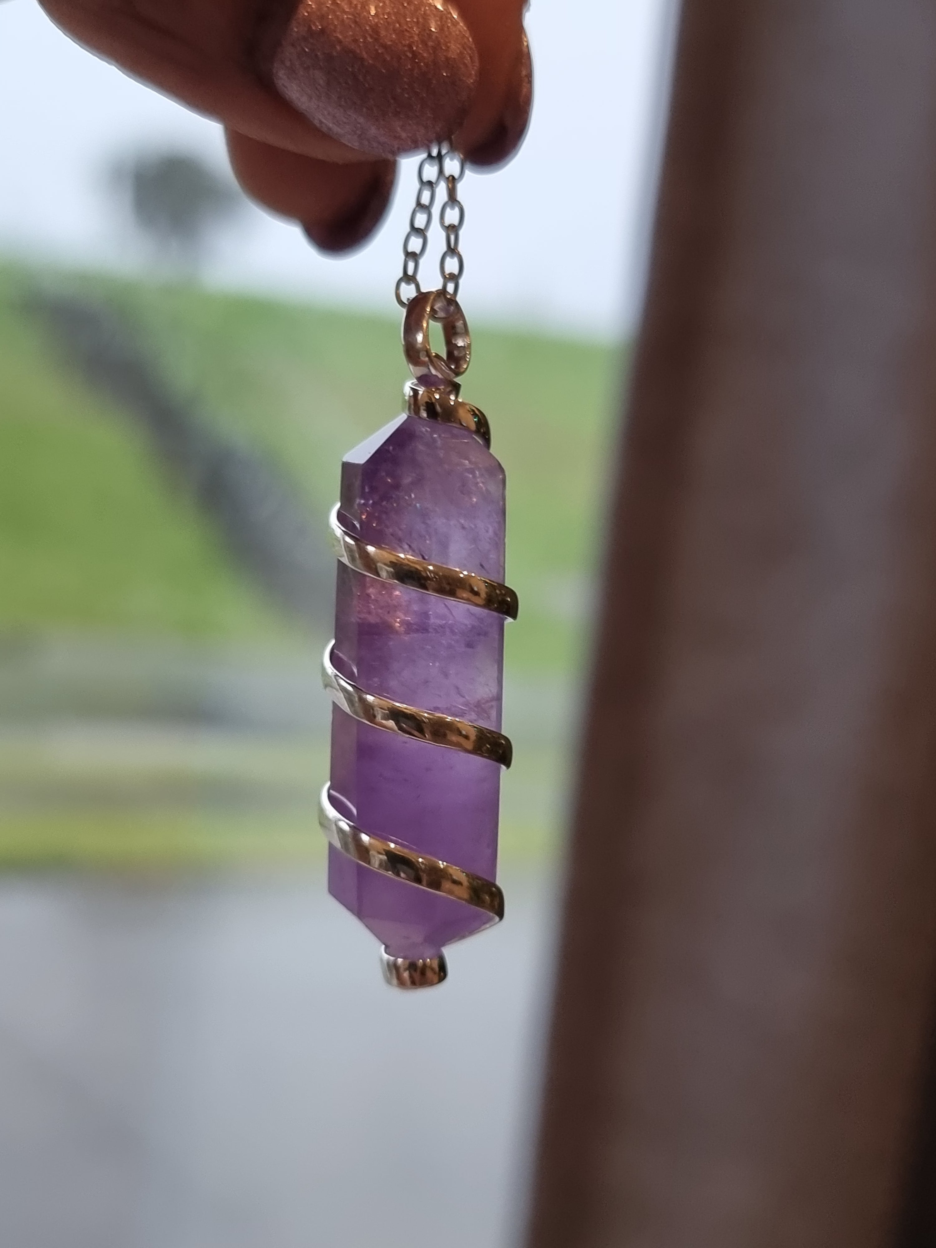 Amethyst Point Pendant