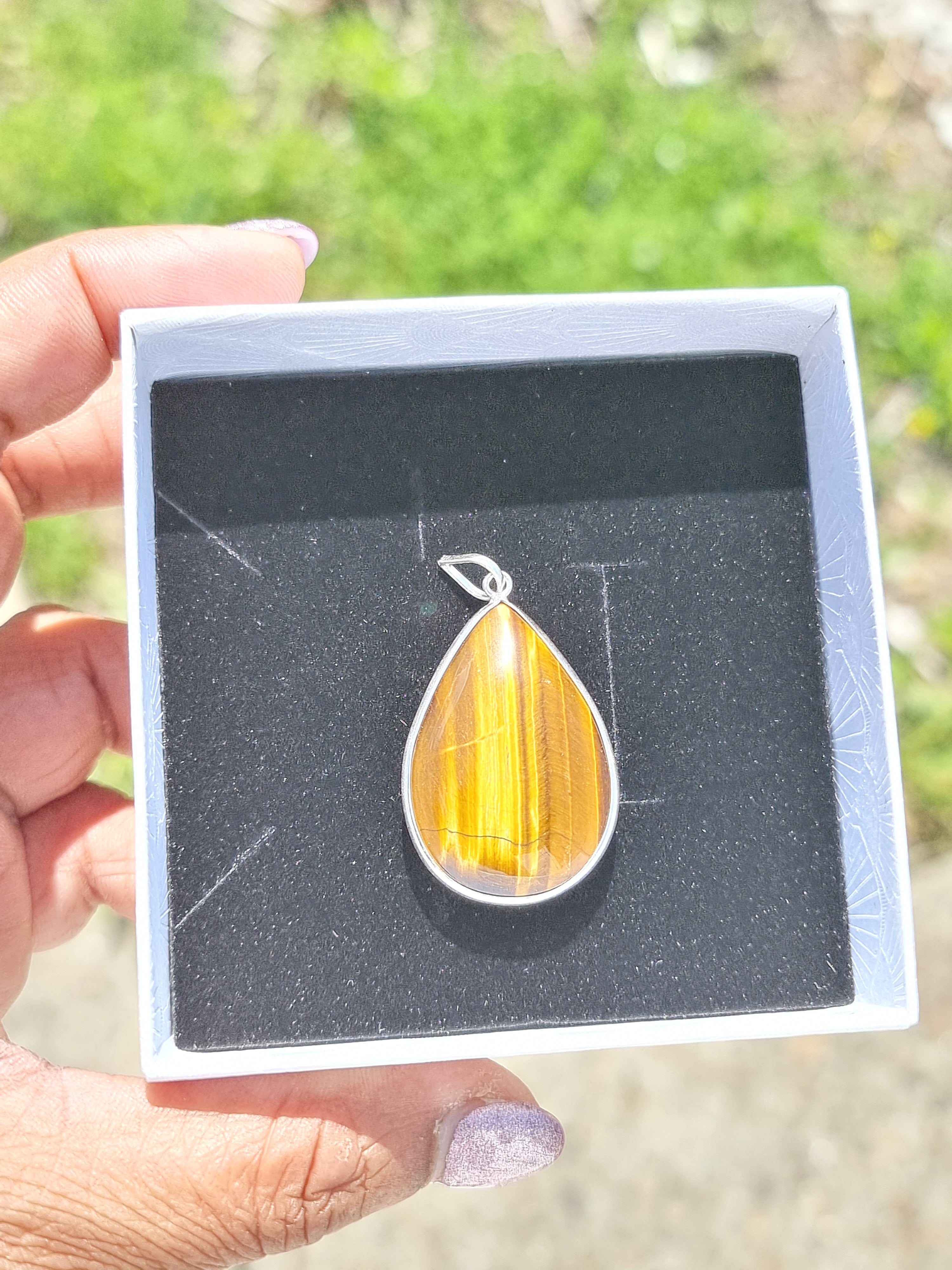 Tigers eye Pendant