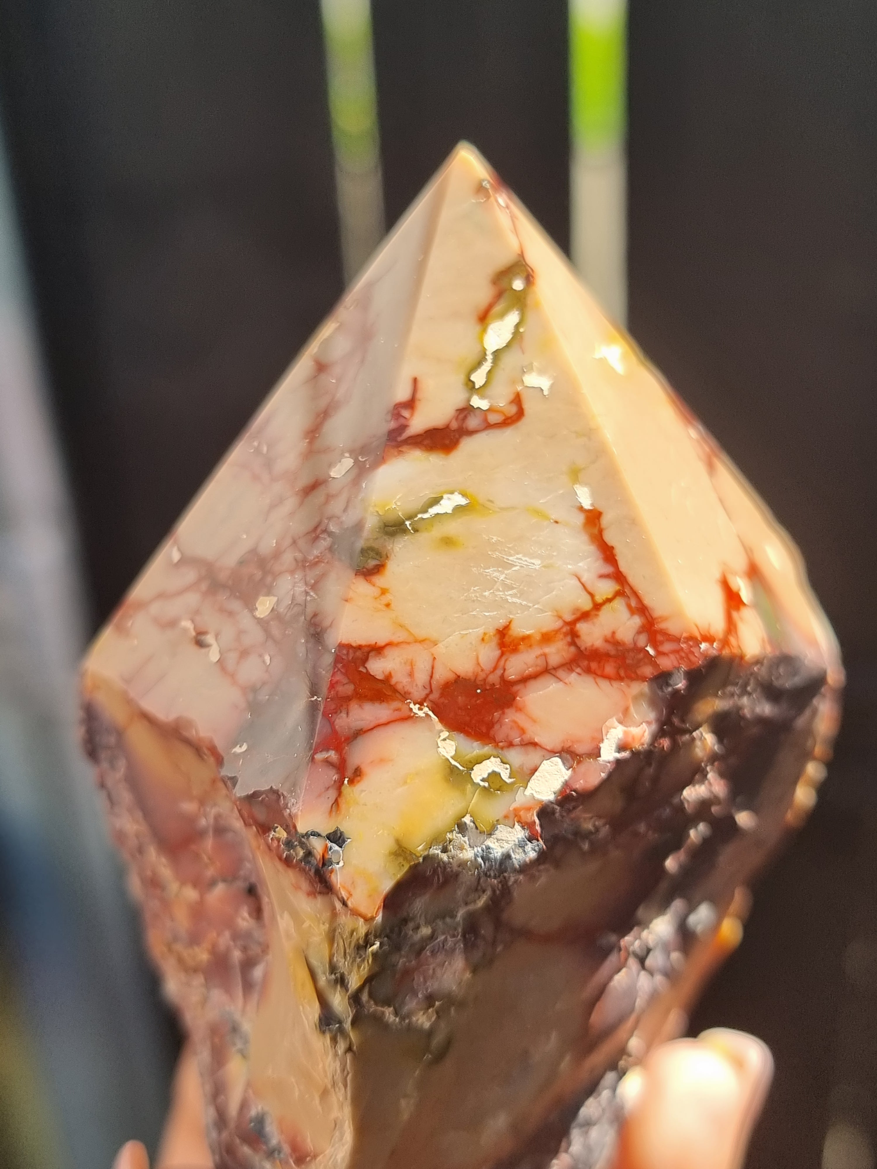 Mookaite Jasper Rough Tip Point