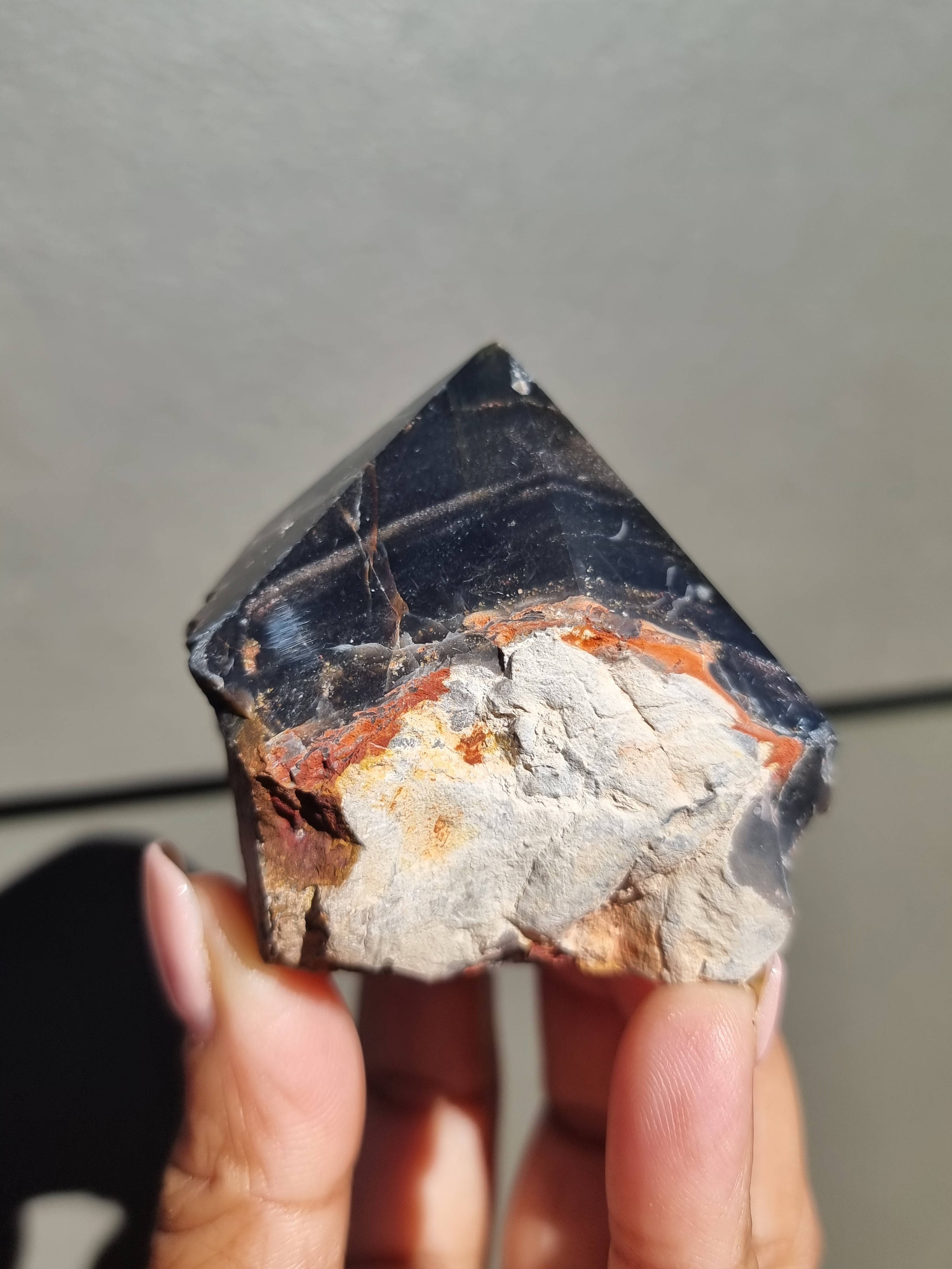 Black Onyx Rough Cut Tower