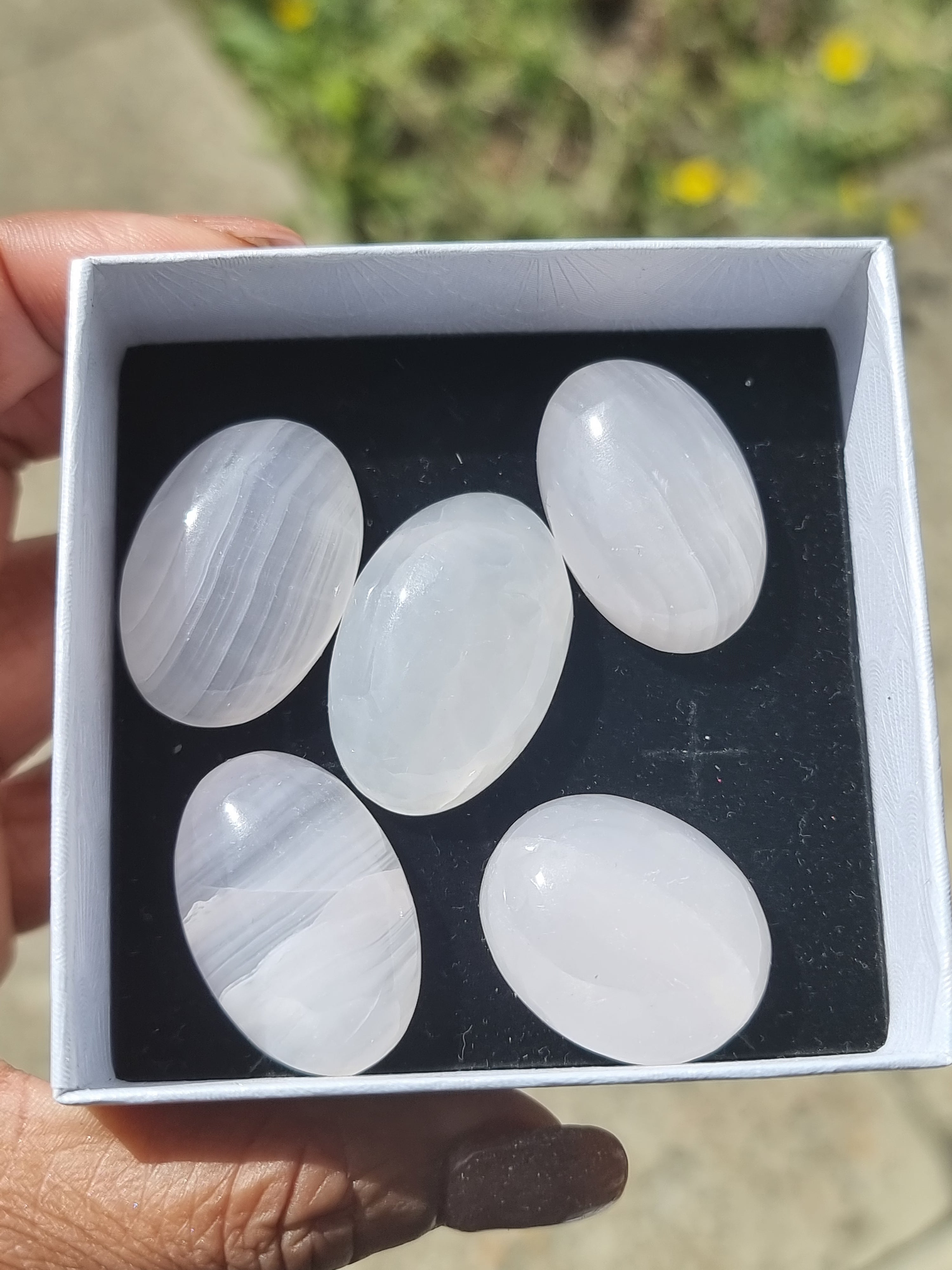 Pink Mangano Calcite Cabs