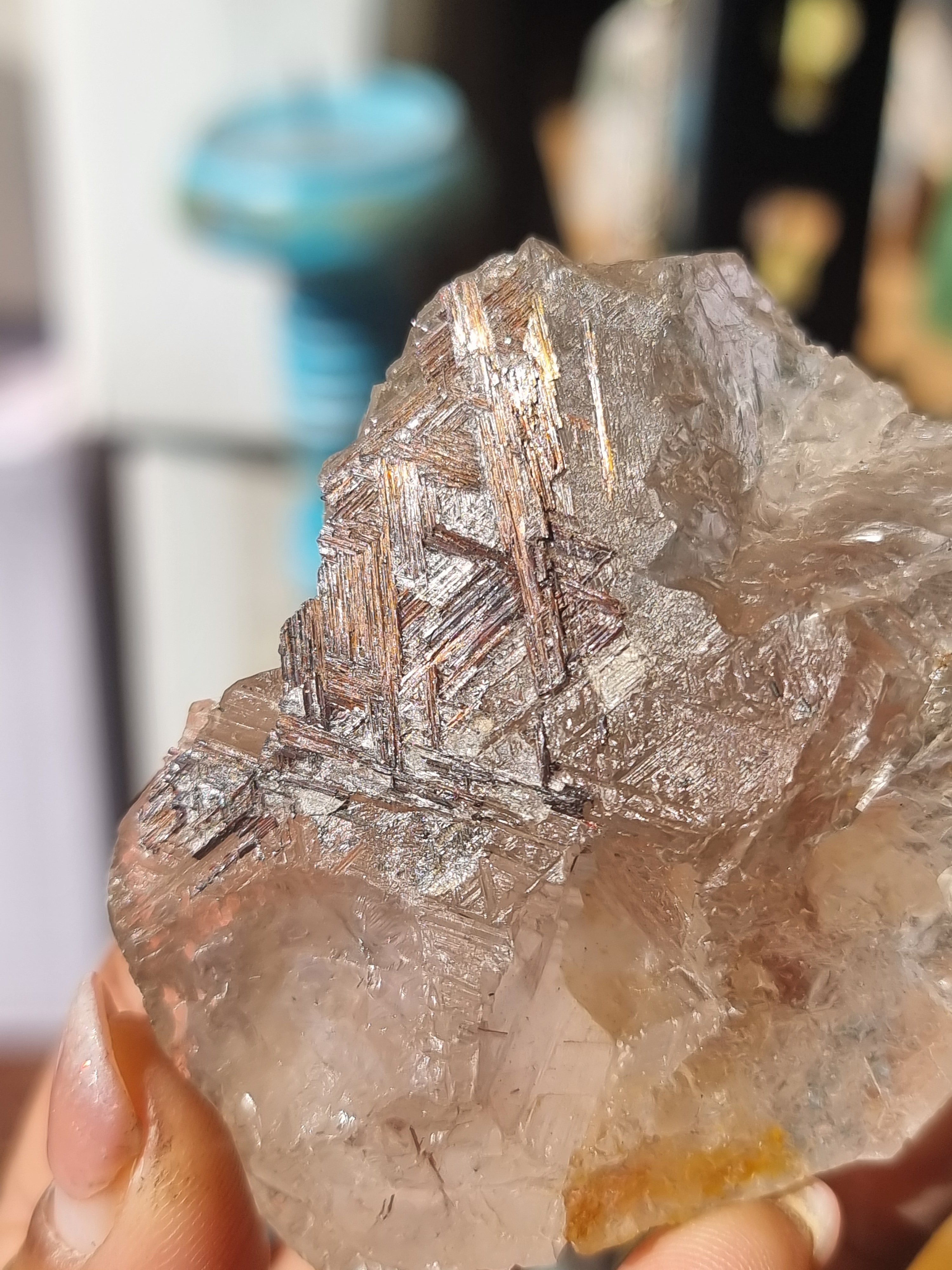 Sagenite Quartz Rough