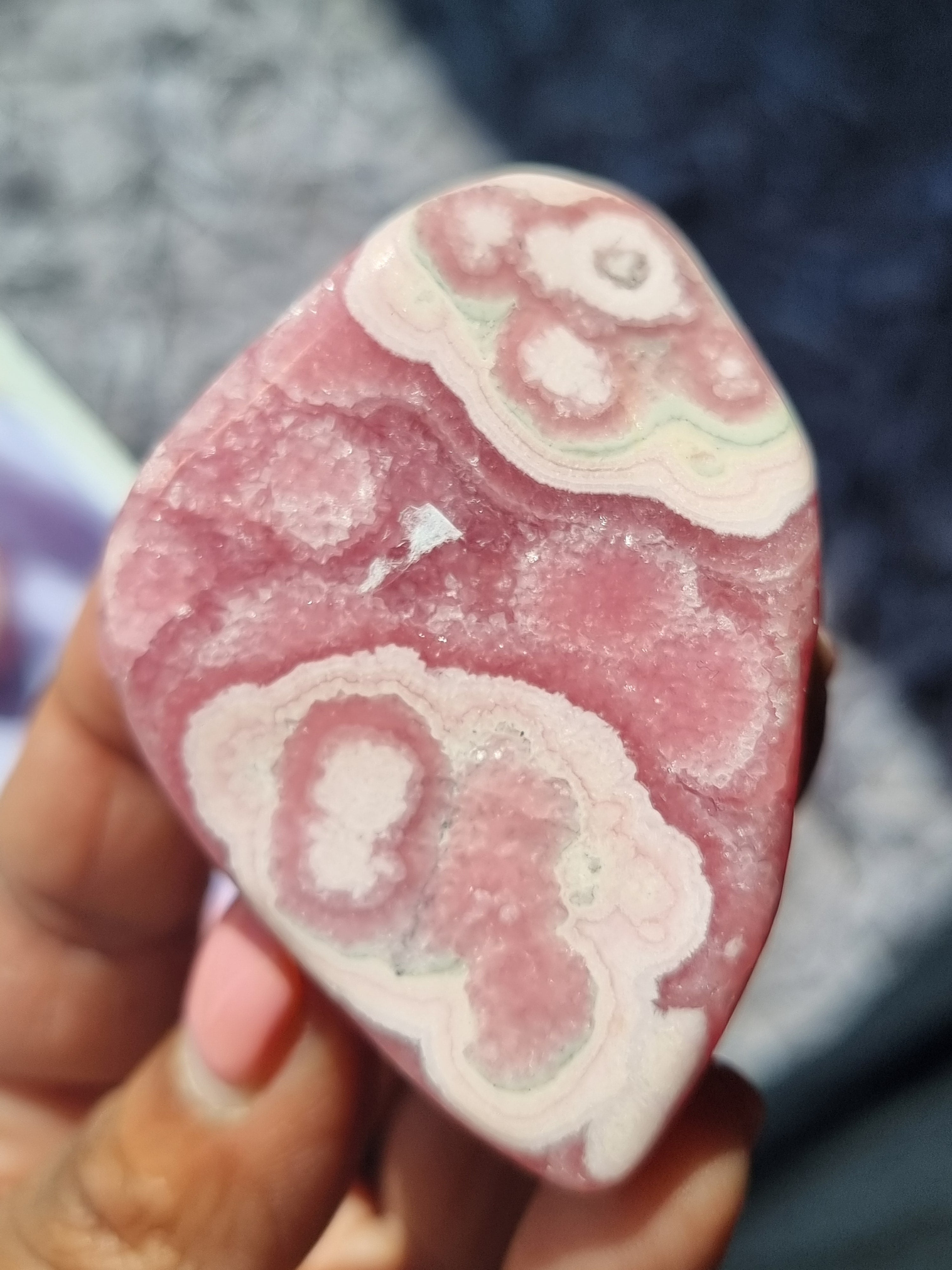 Rhodochrosite Rough Slab