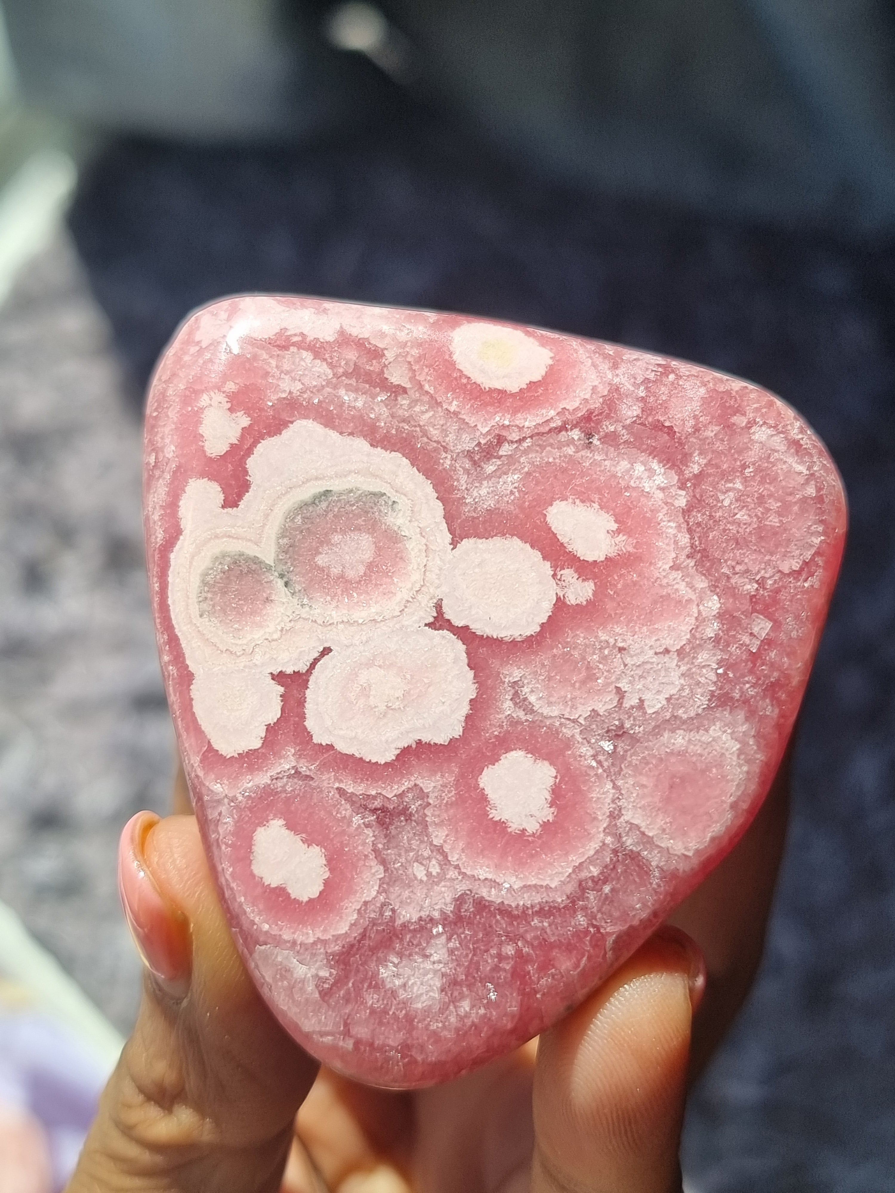 Rhodochrosite Rough Slab