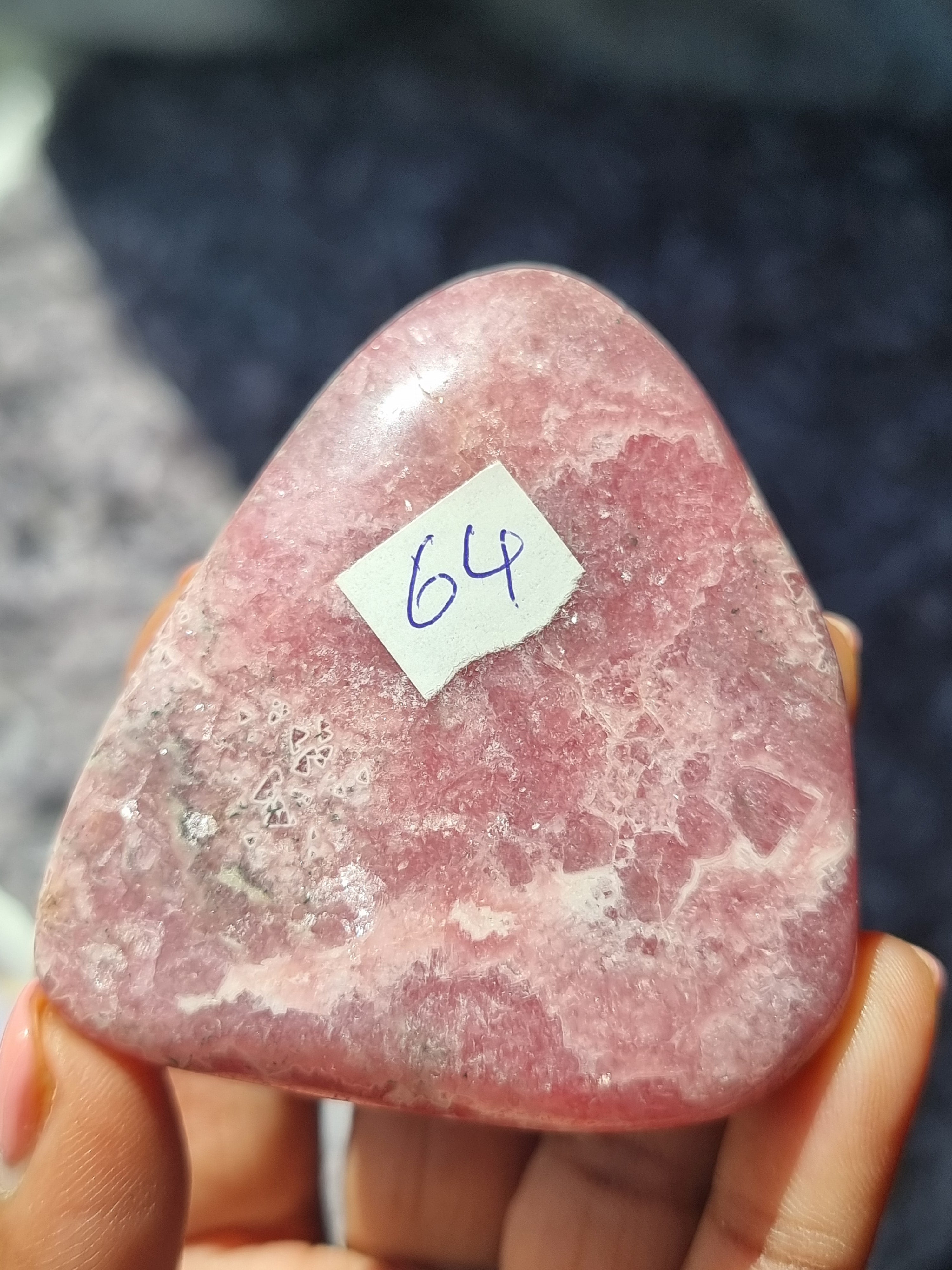 Rhodochrosite Rough Slab