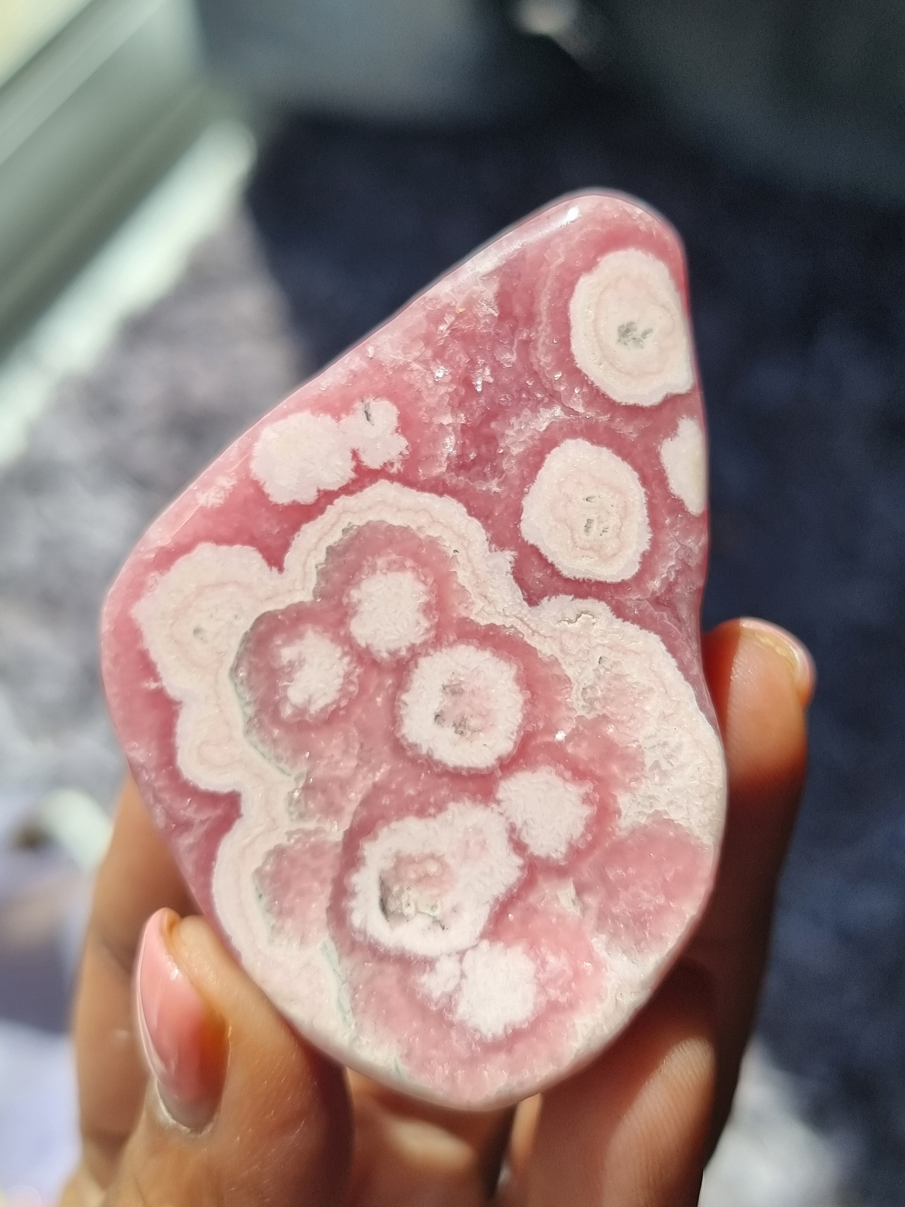 Rhodochrosite Rough Slab