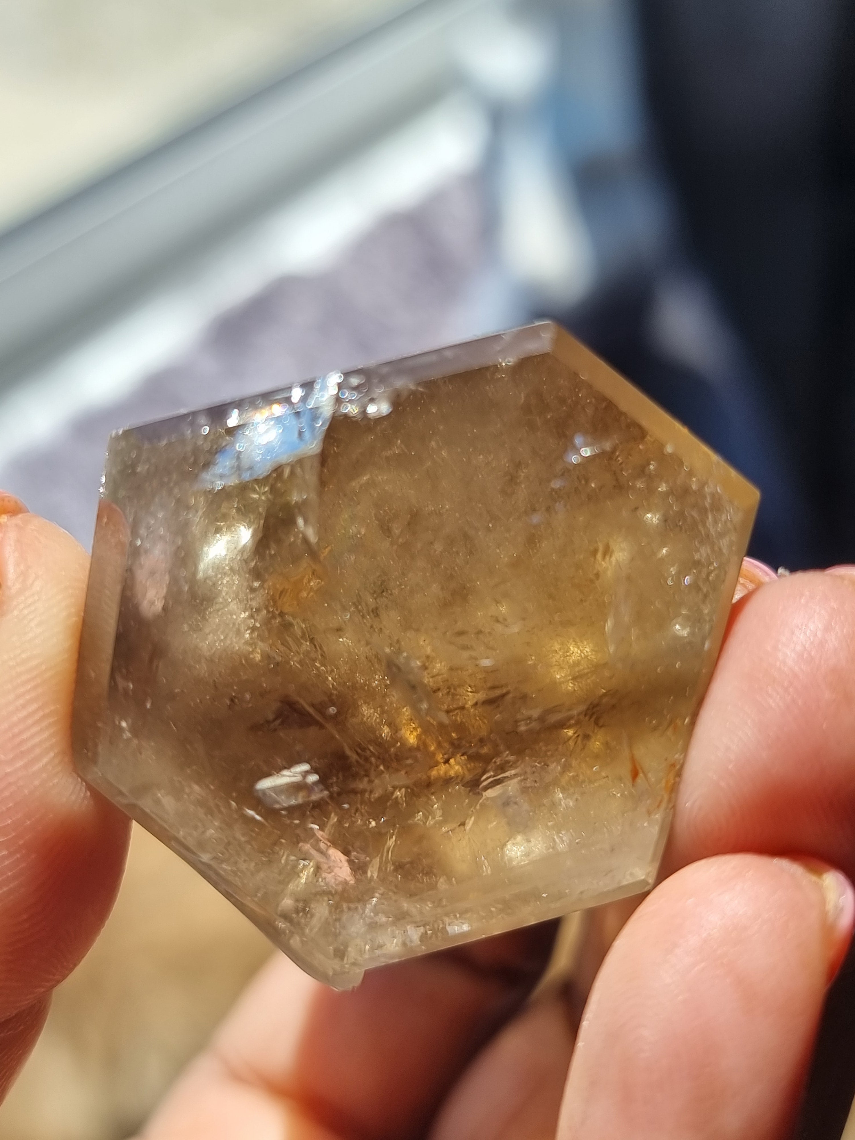 Natural Citrine Point