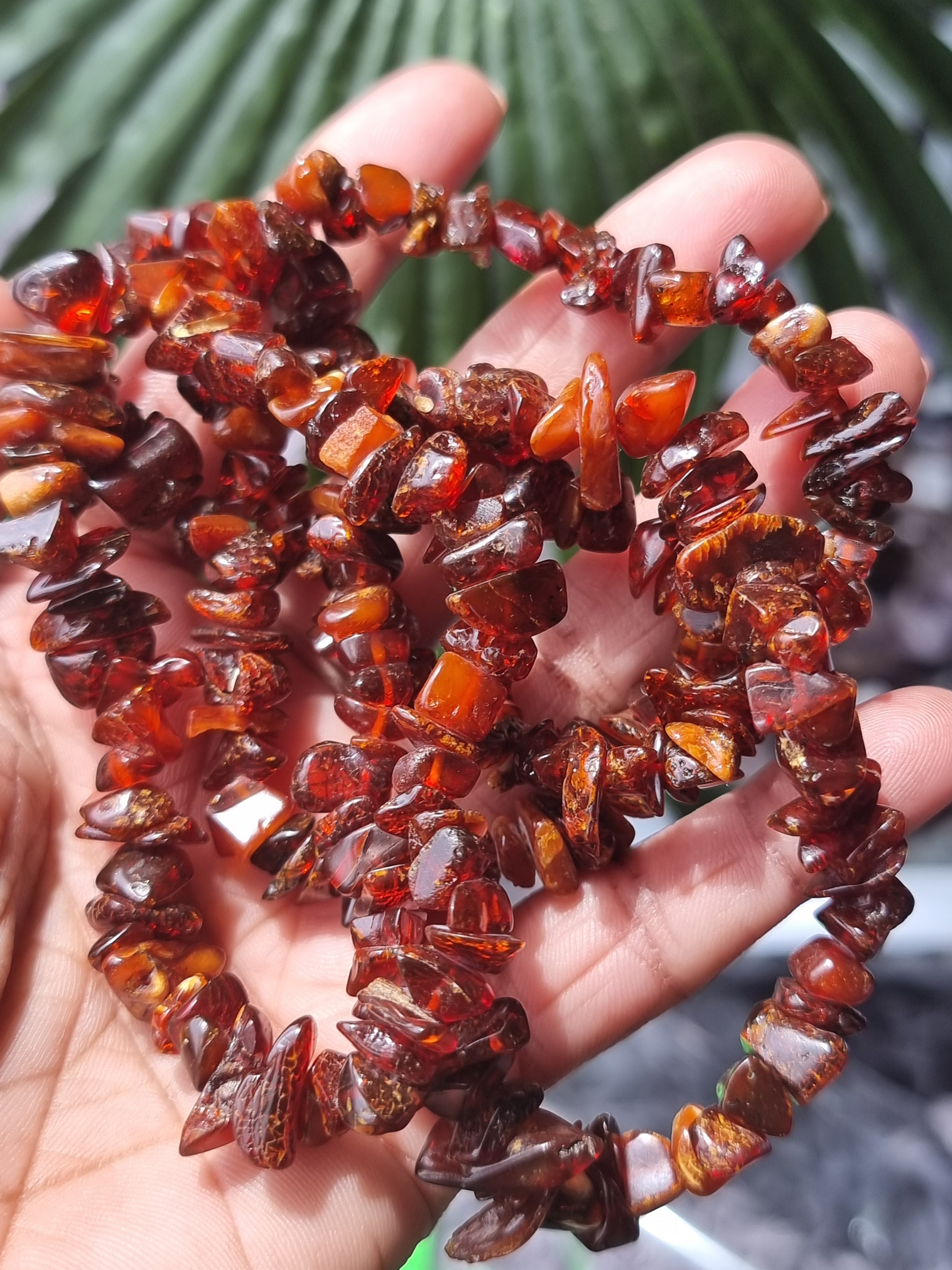 Amber Chips Bracelet