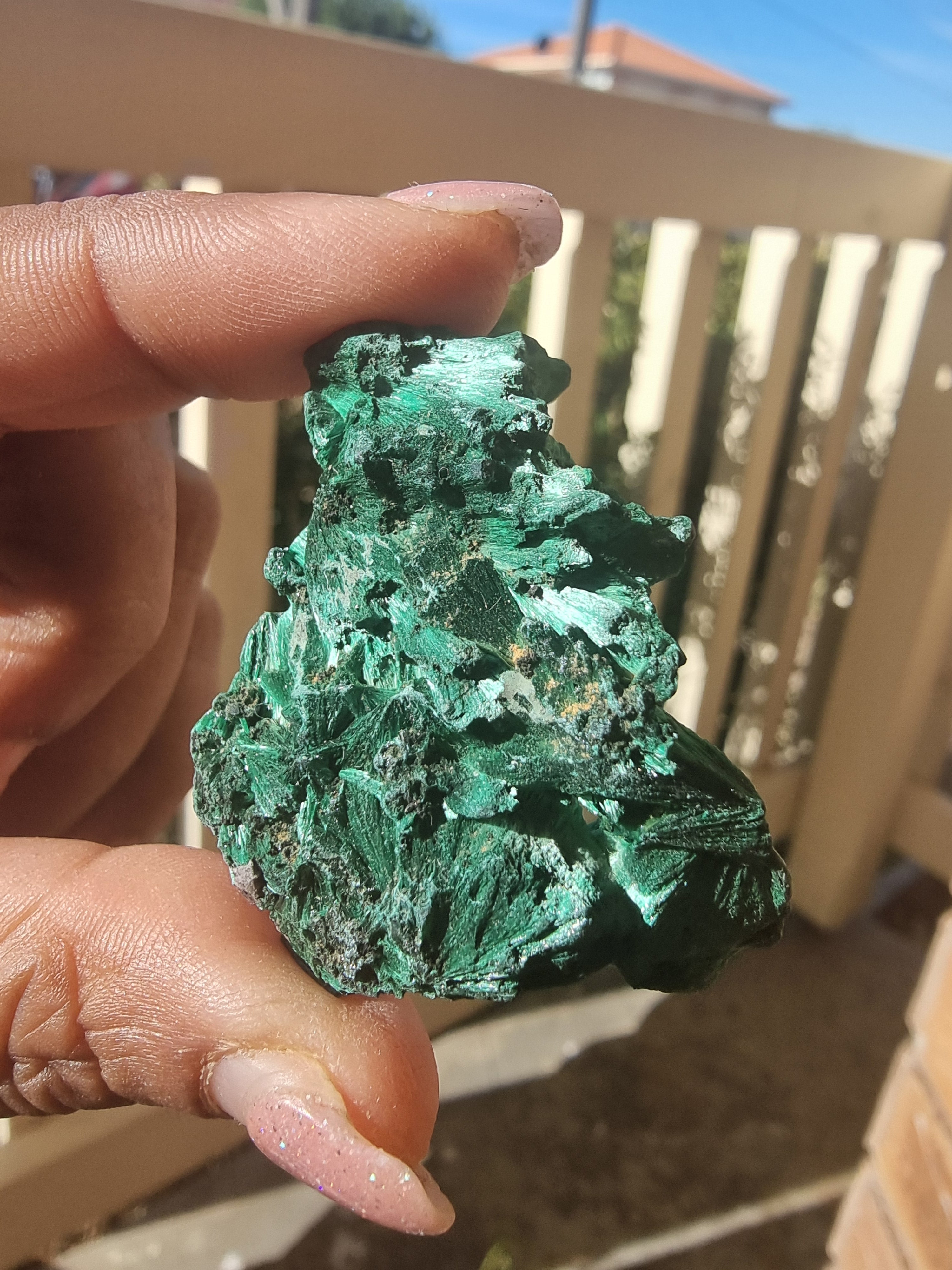 Velvet Malachite Rough