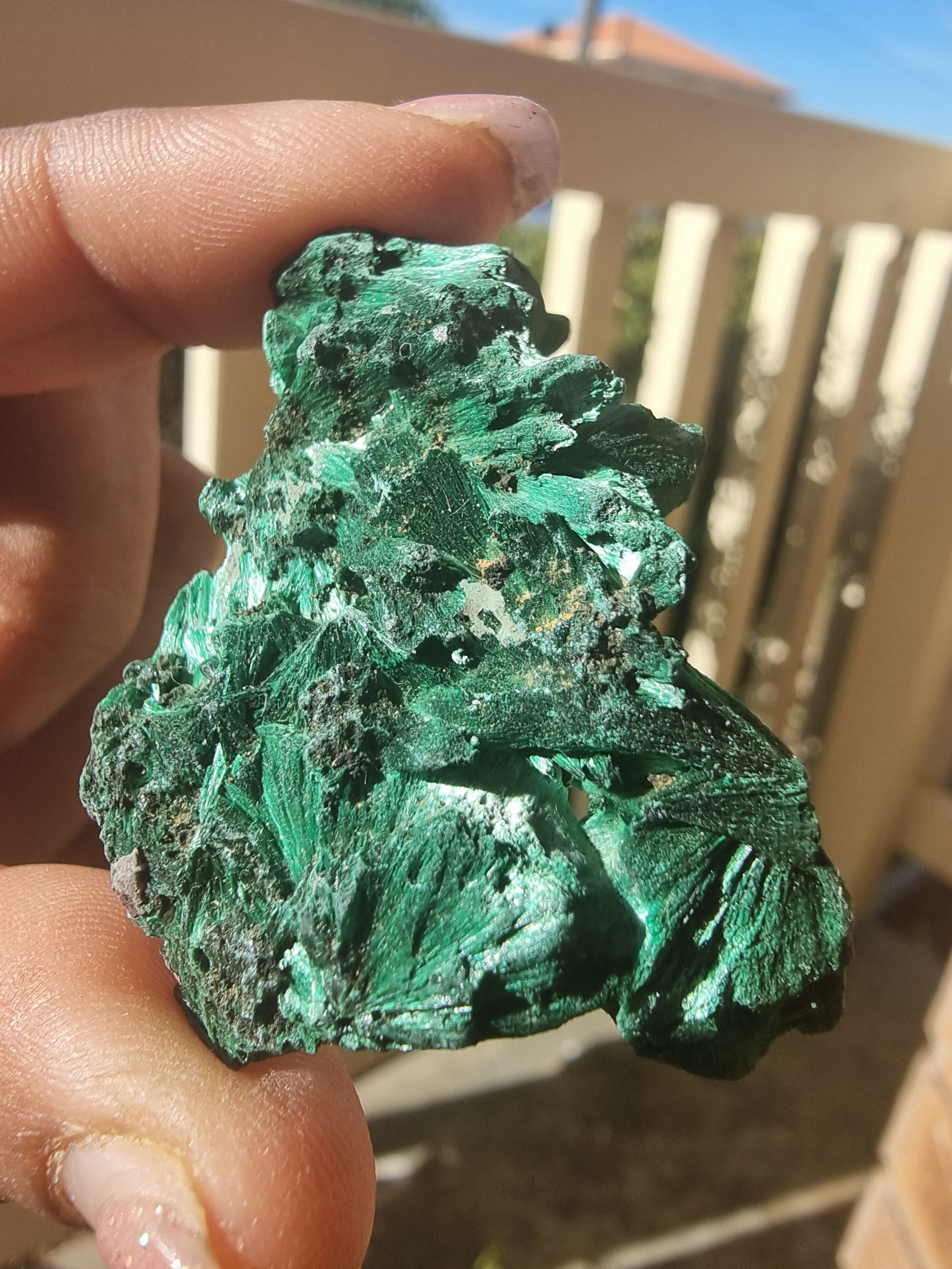 Velvet Malachite Rough