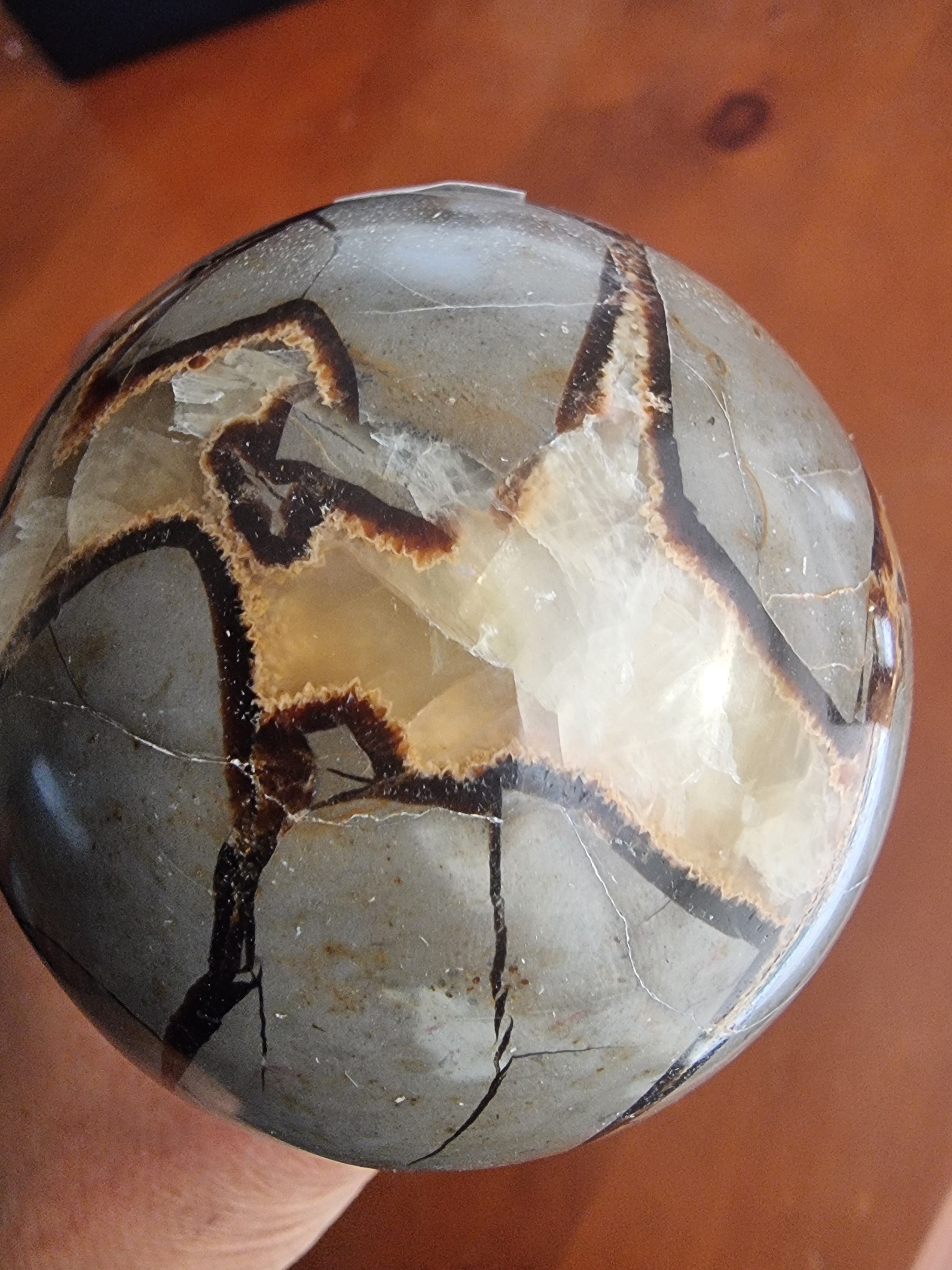 Septarian Stone Polished Sphere