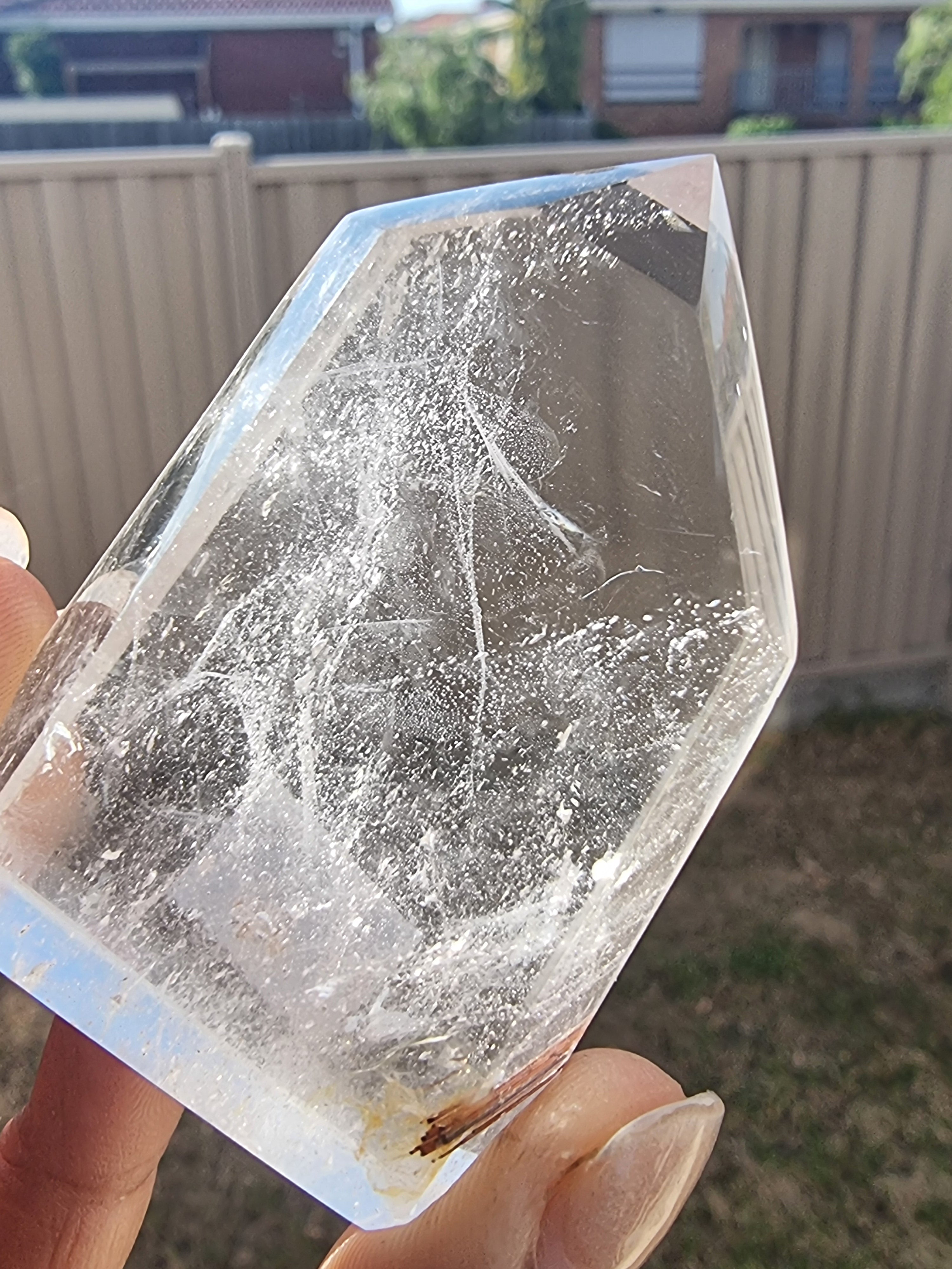 Rutilated Quartz Point