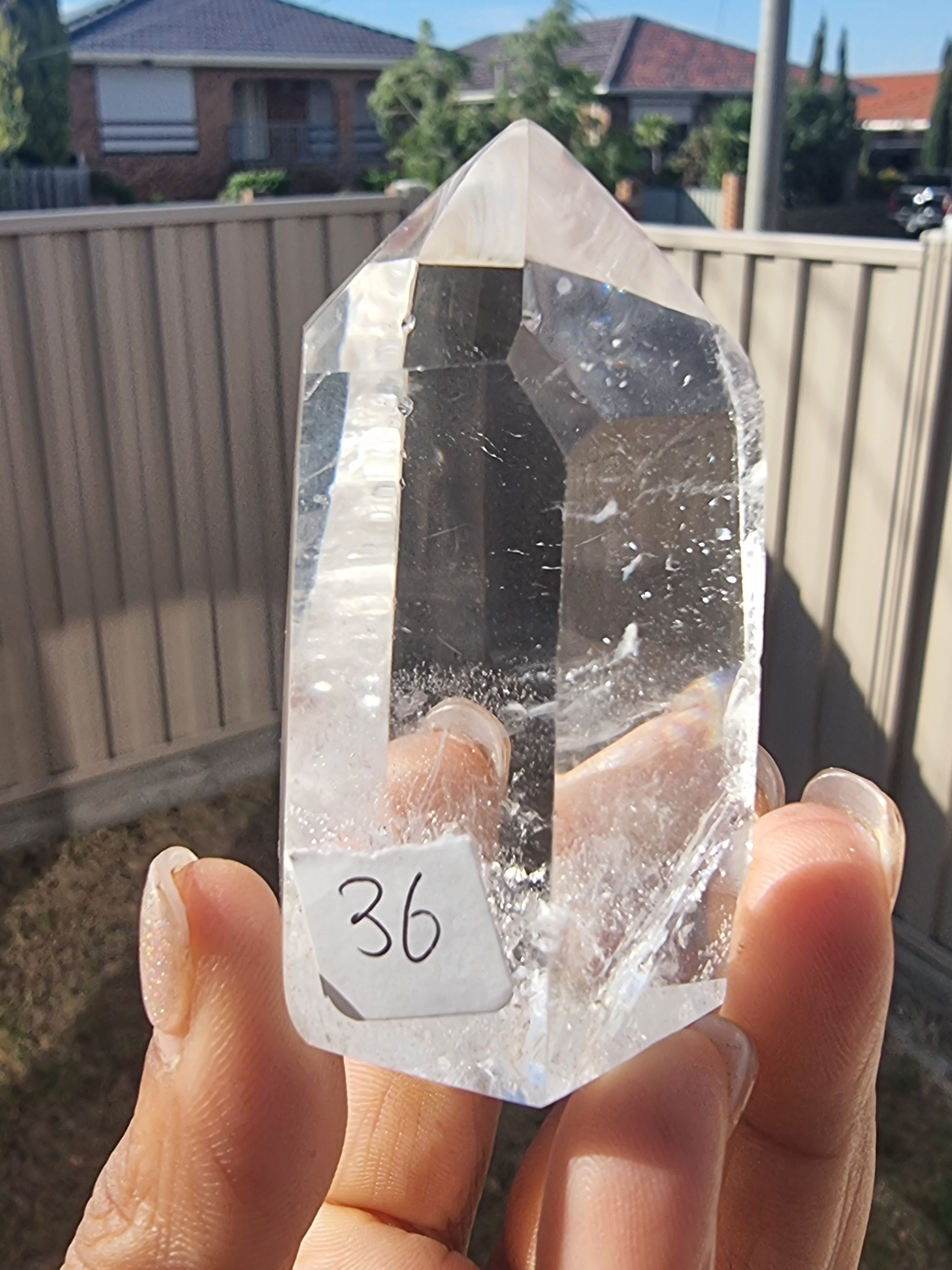 Included Quartz Point