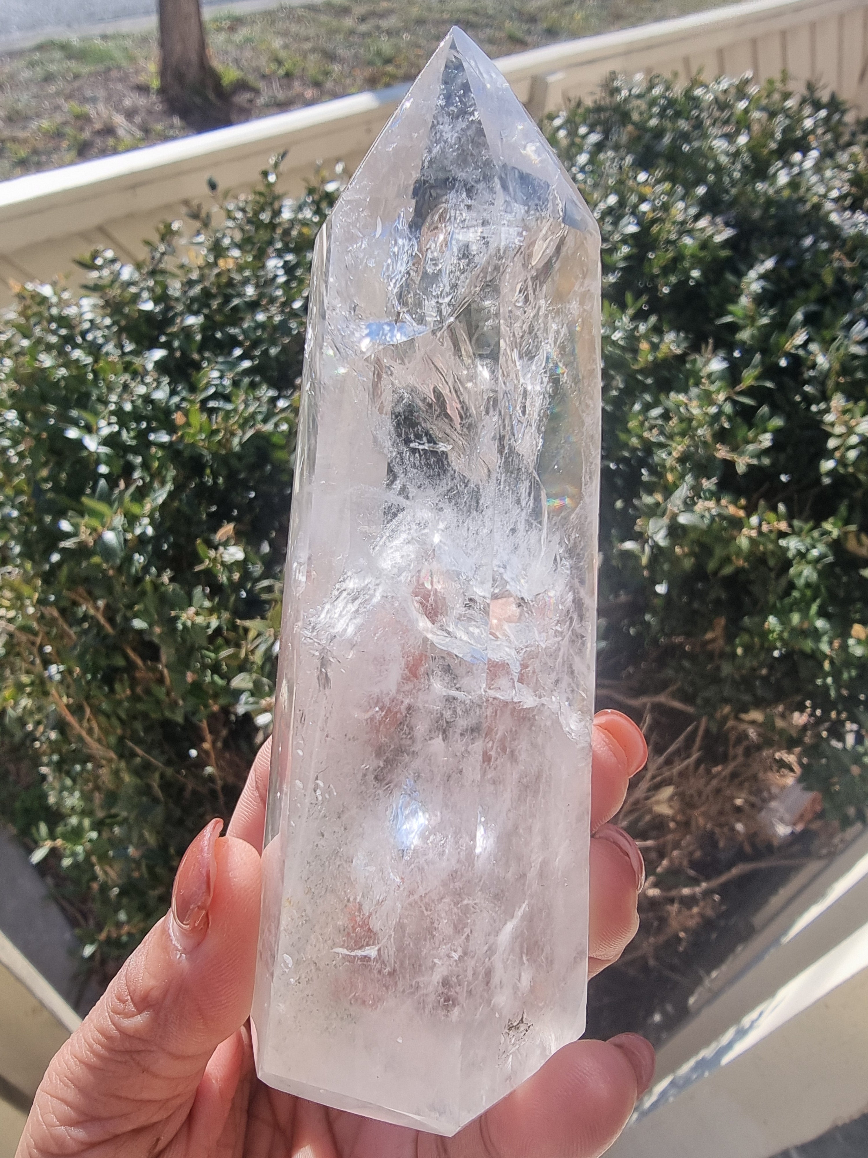 Light Smoky Quartz Point
