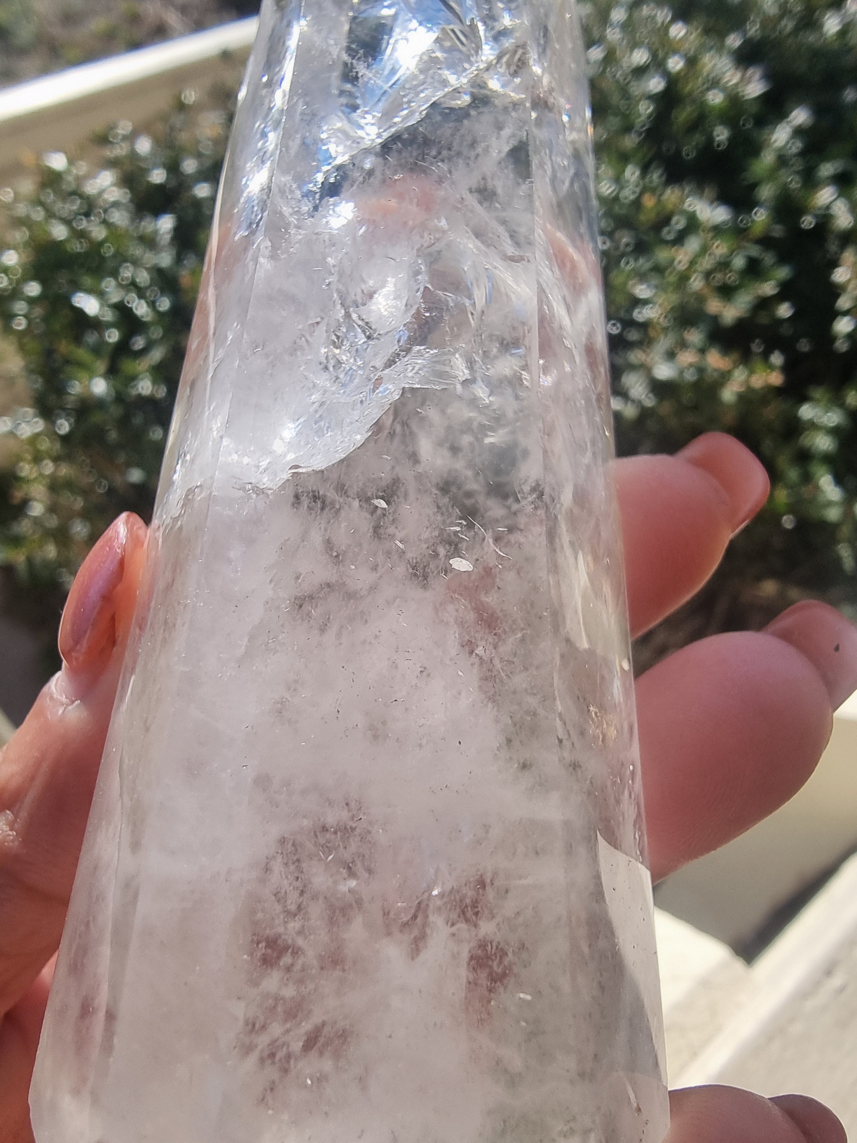 Light Smoky Quartz Point