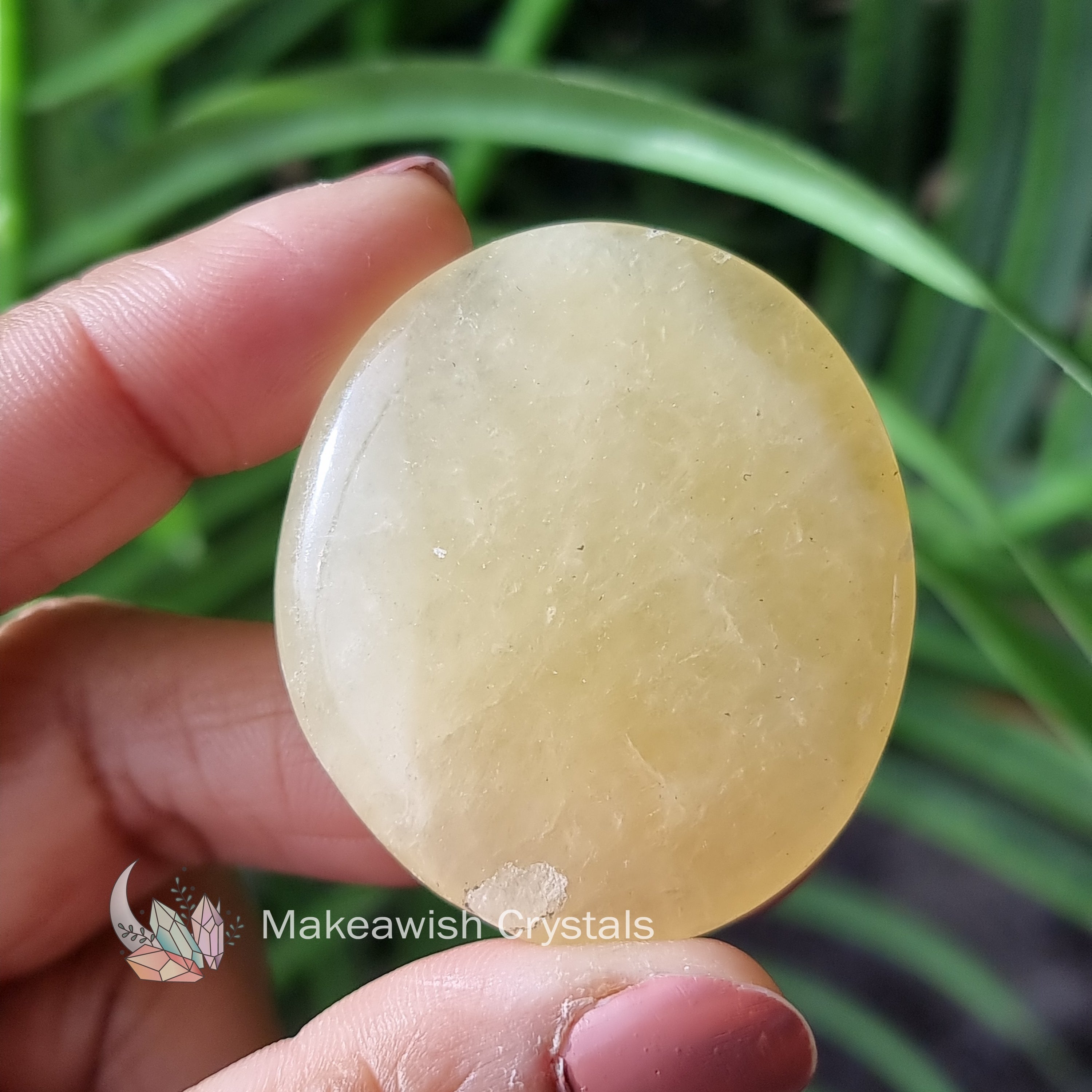 Orange Calcite Flatstone