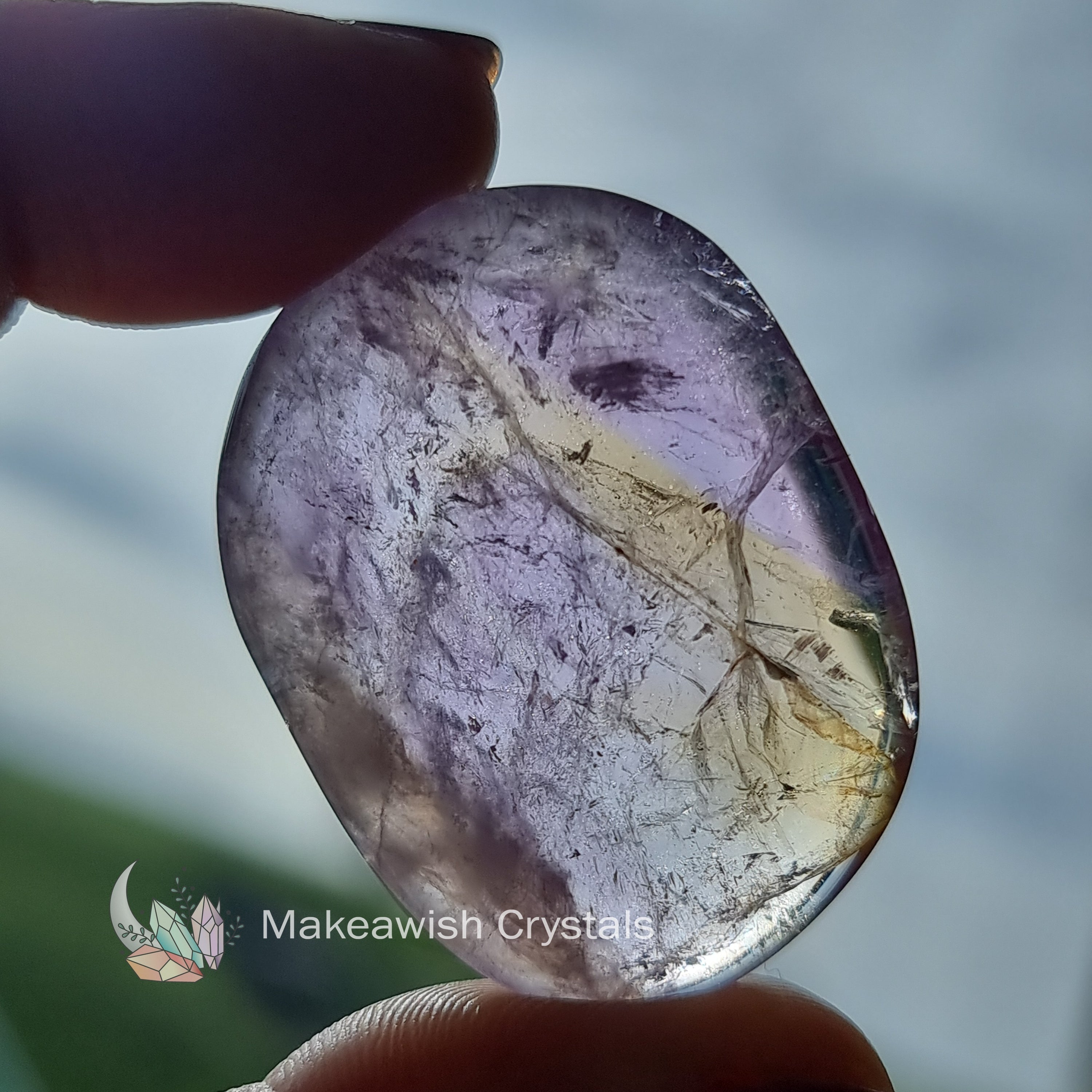 Ametrine Flatstone