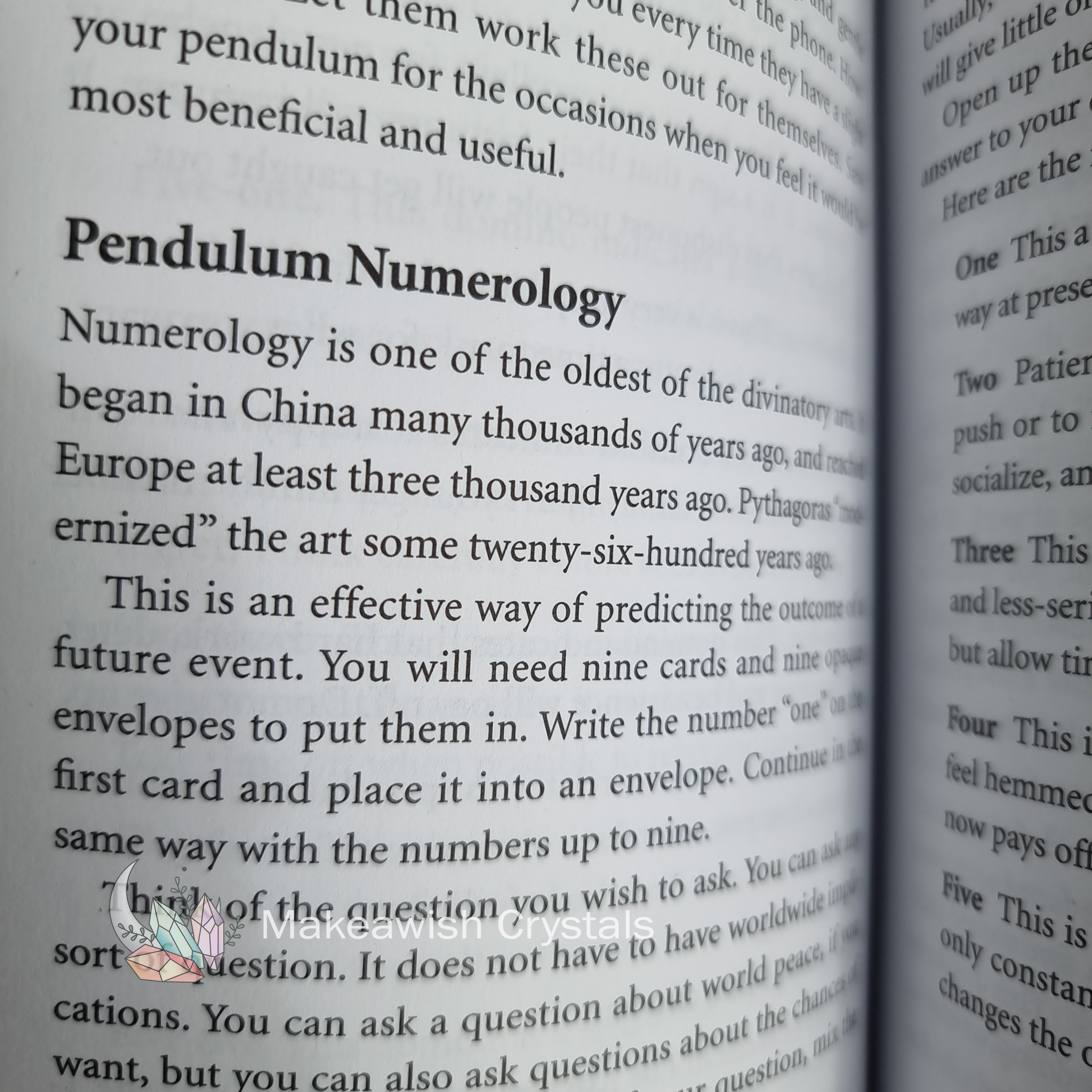 Pendulum Magic Crystal Healing