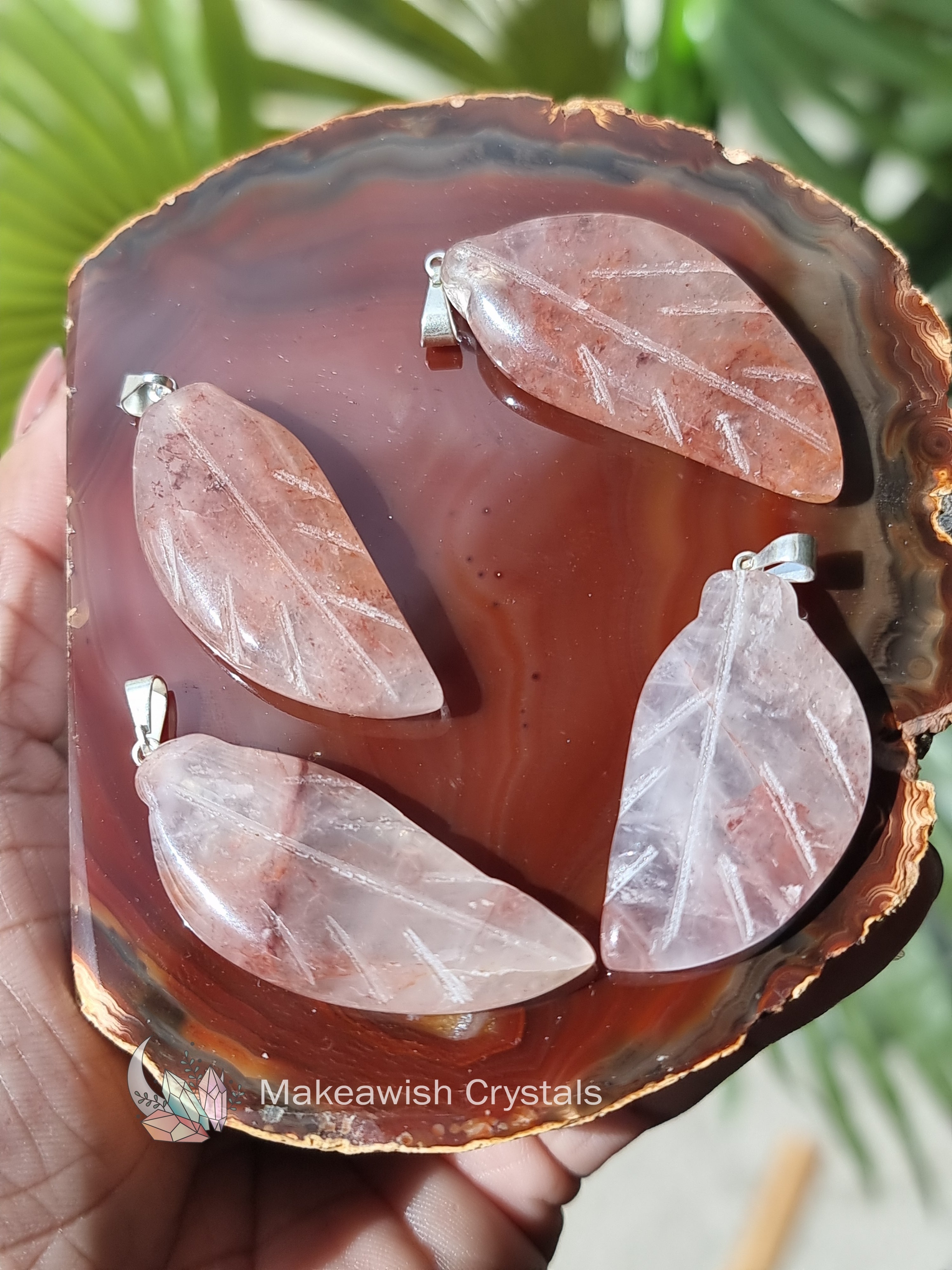 Fire Quartz Pendant