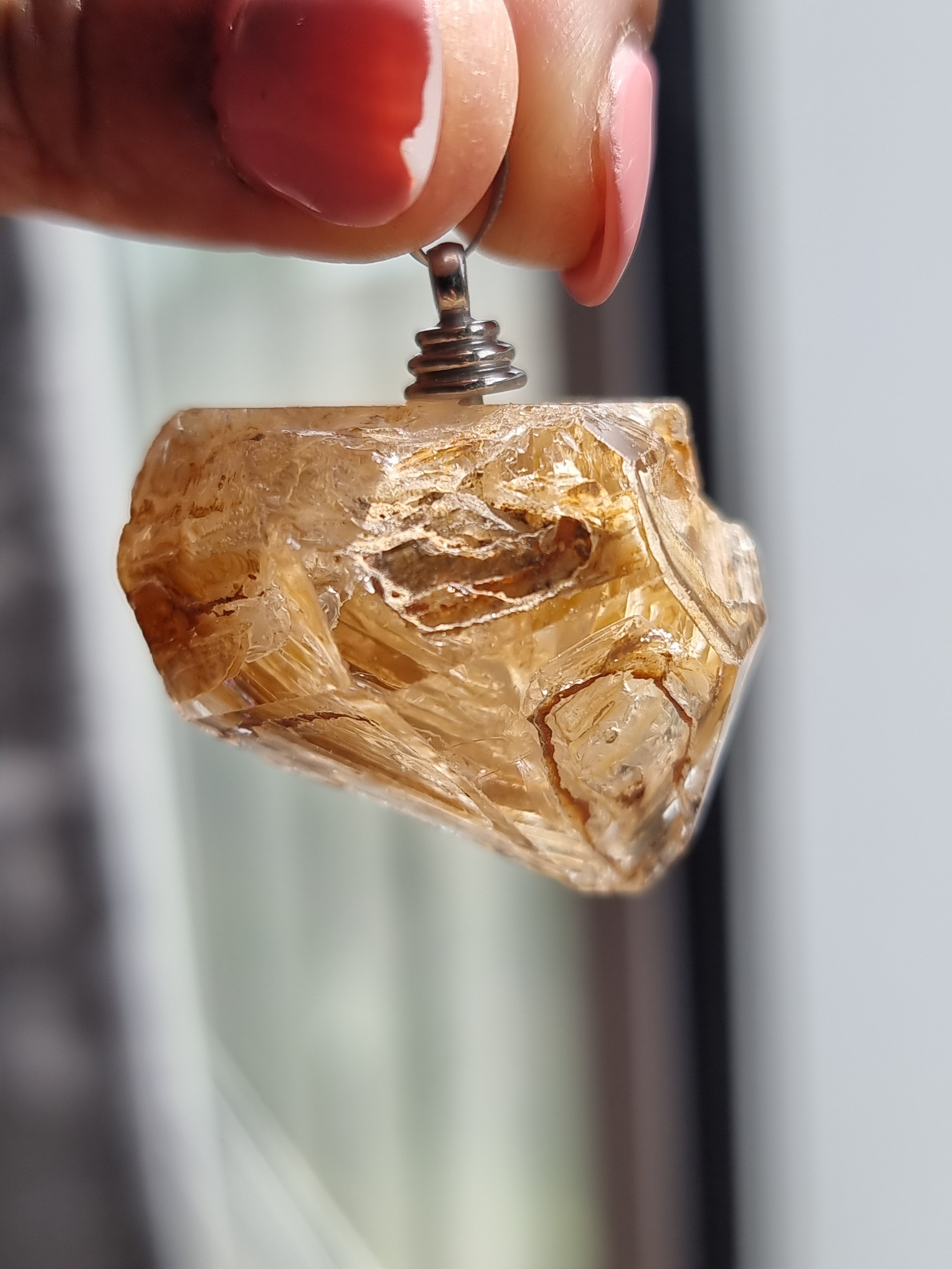 Window Quartz Pendant