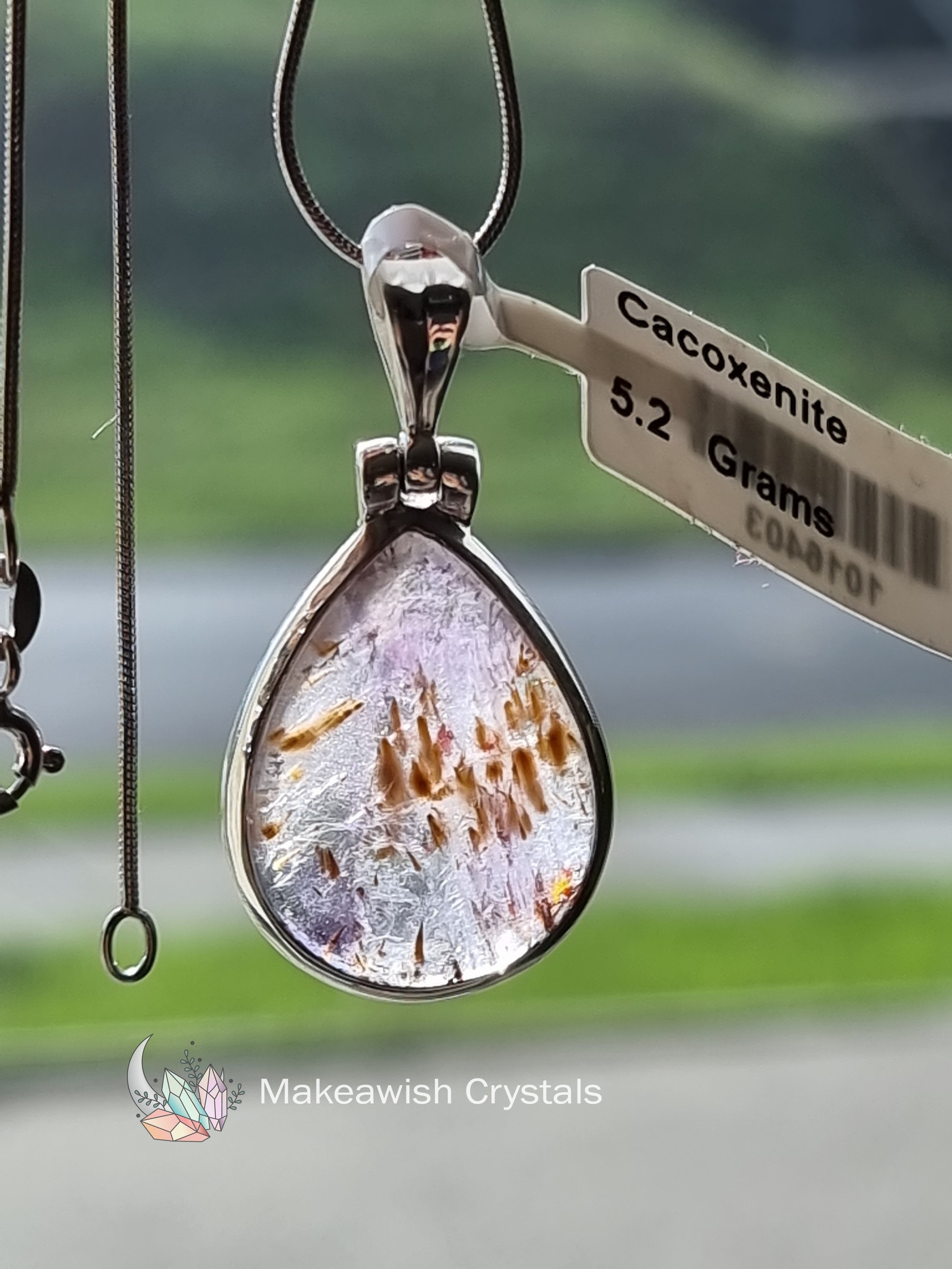 Cacoxenite Pendant