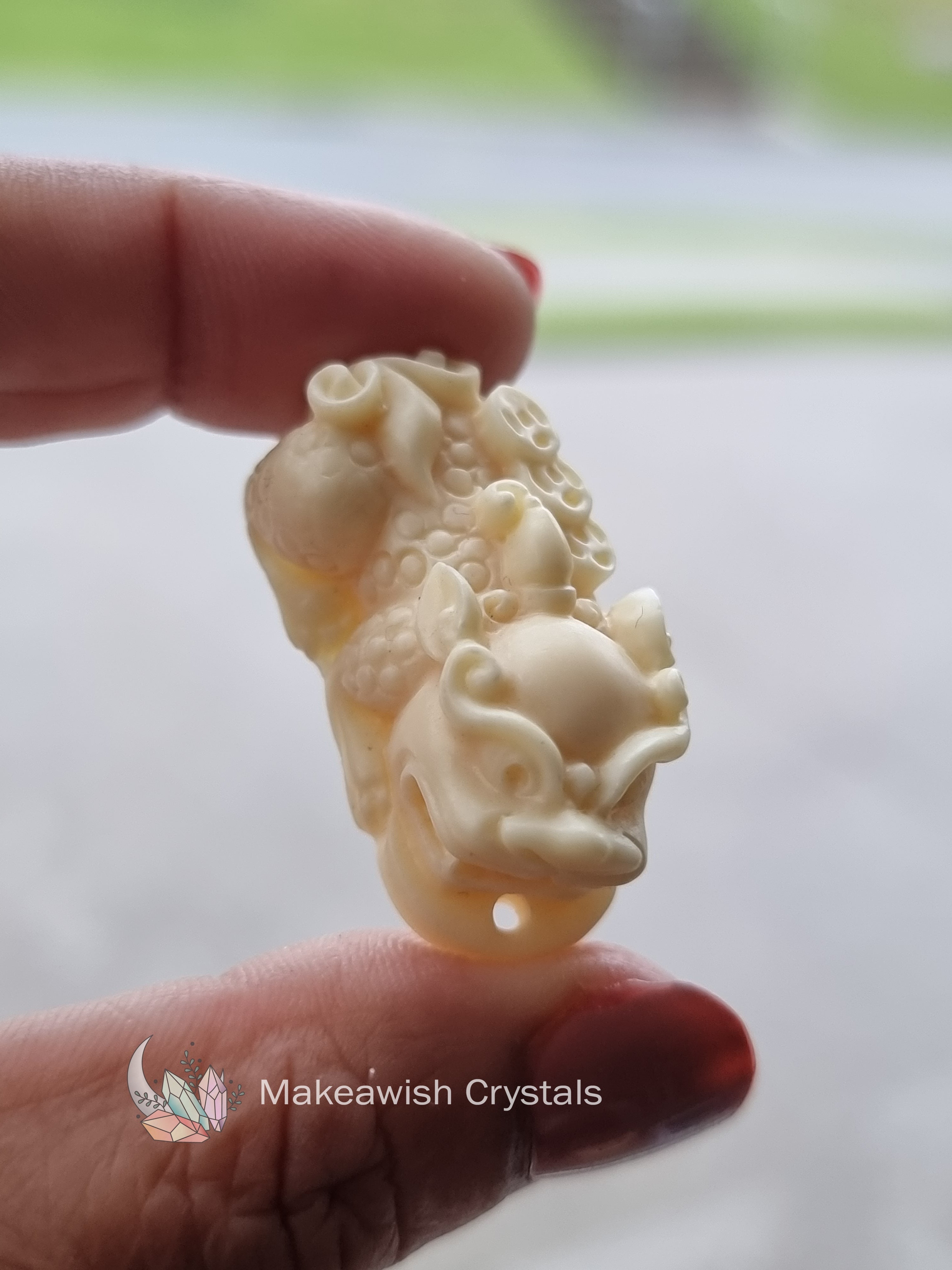 Vegetable Ivory Pendant