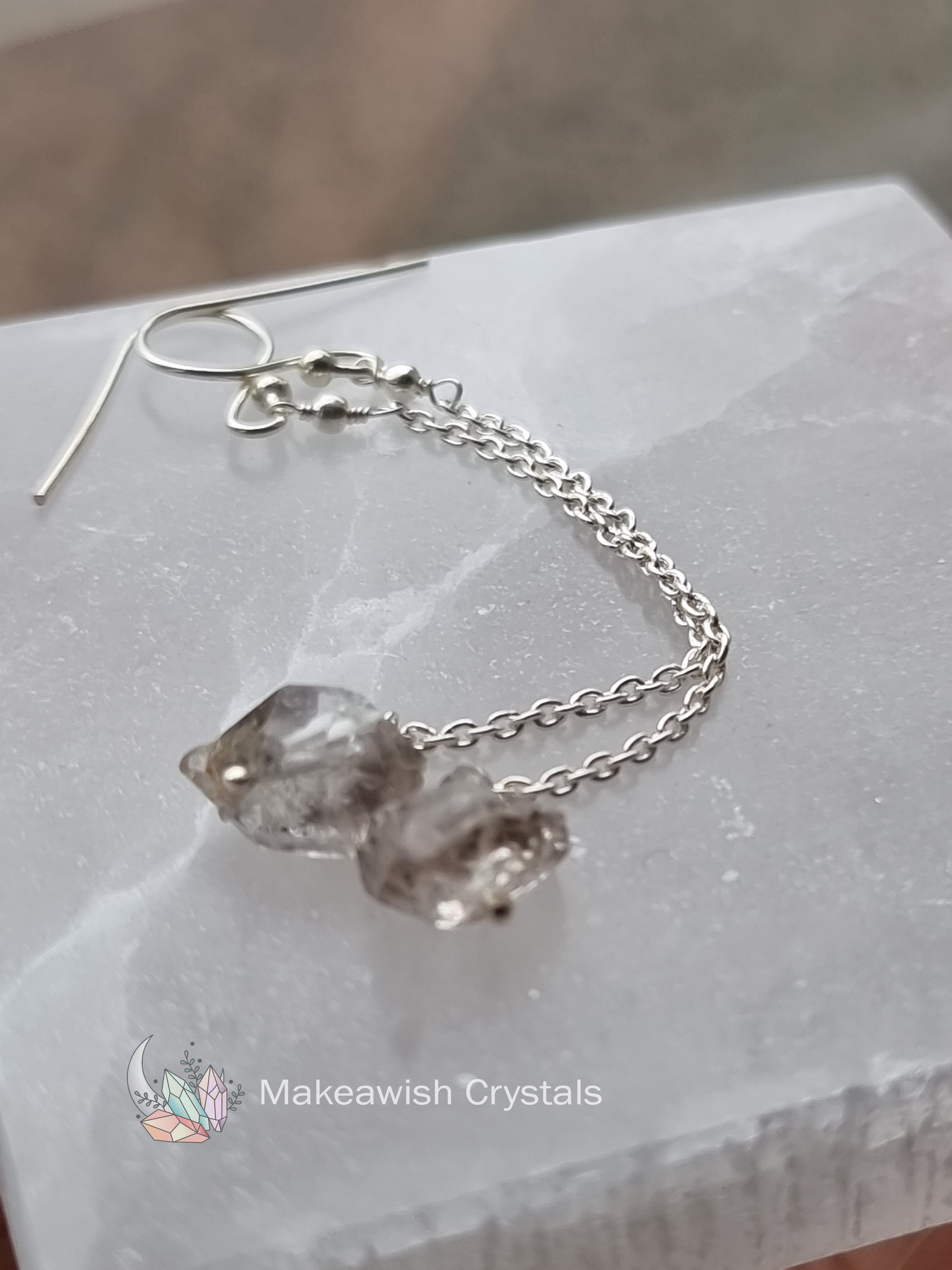 Herkimer Diamond Earrings