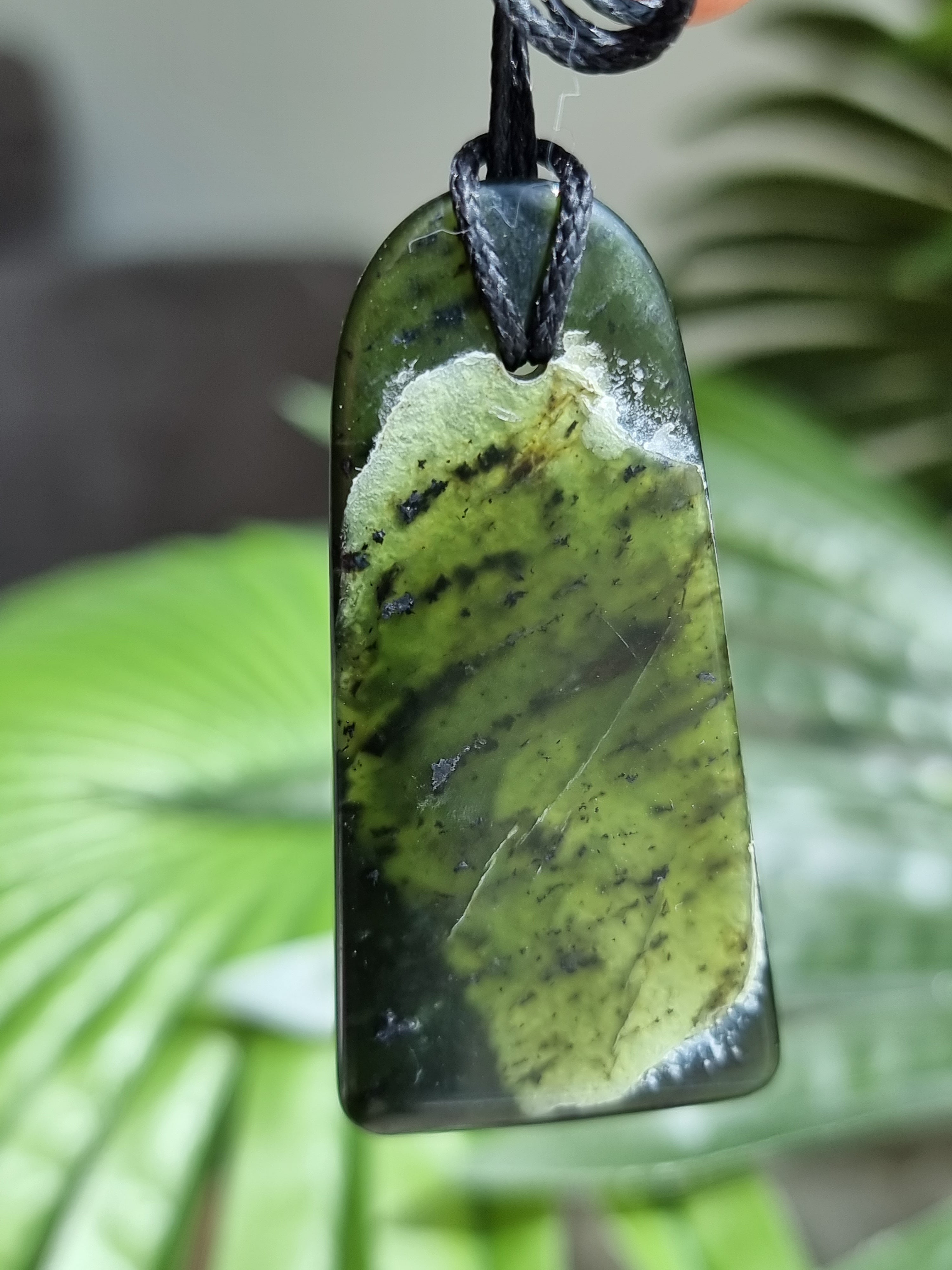 Greenstone Toki Pendant