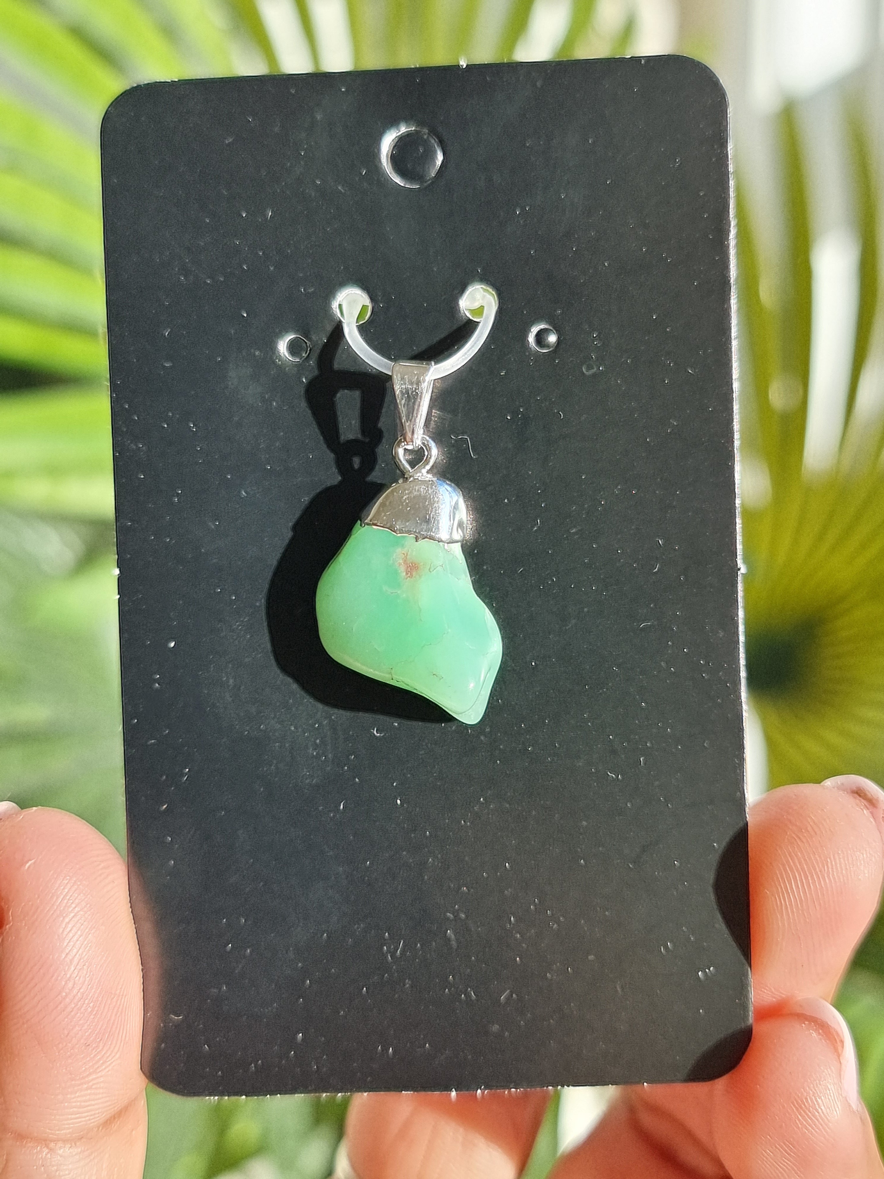 Chrysoprase Pendant