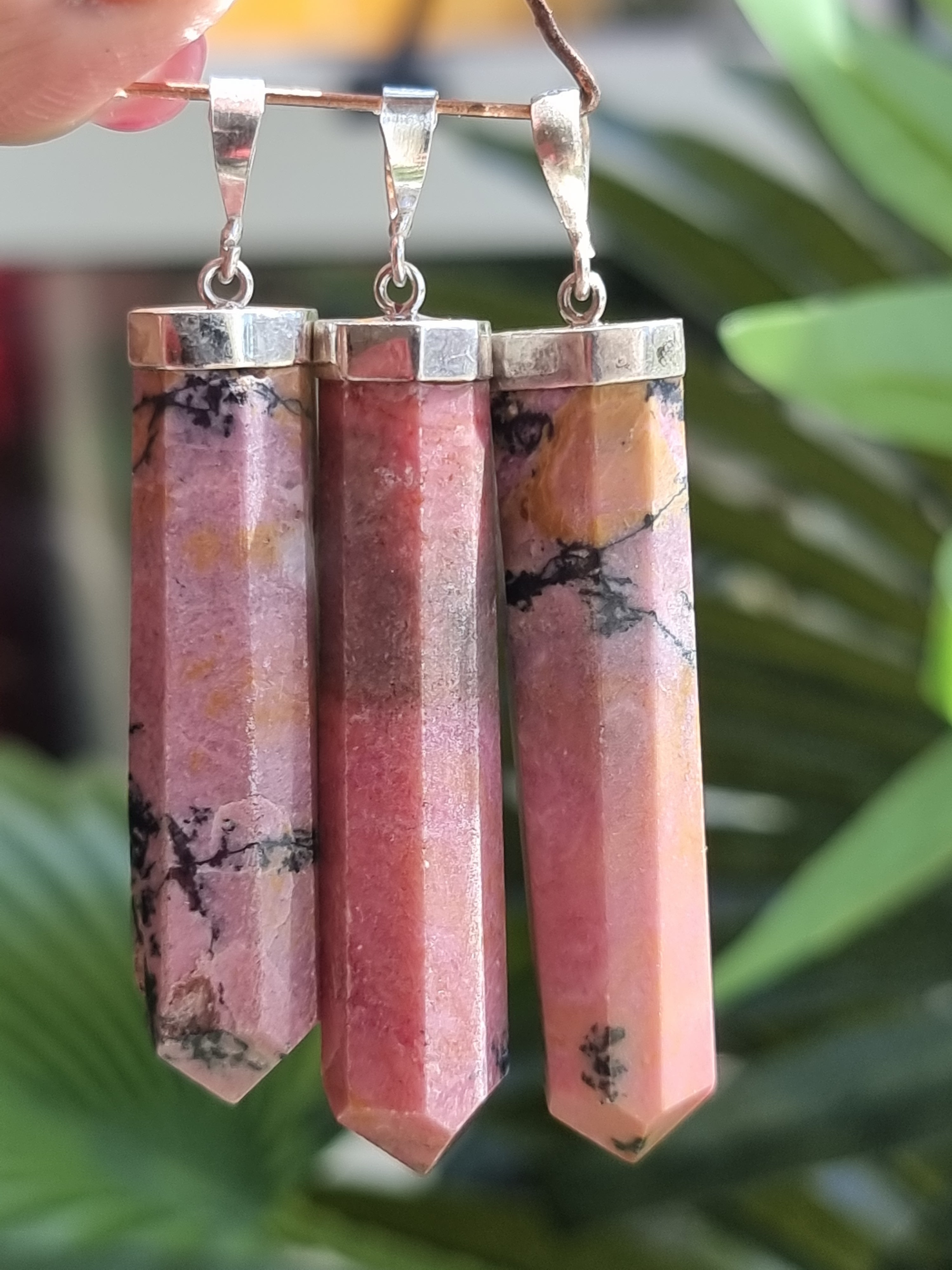 Rhodonite Pendant Pakistan
