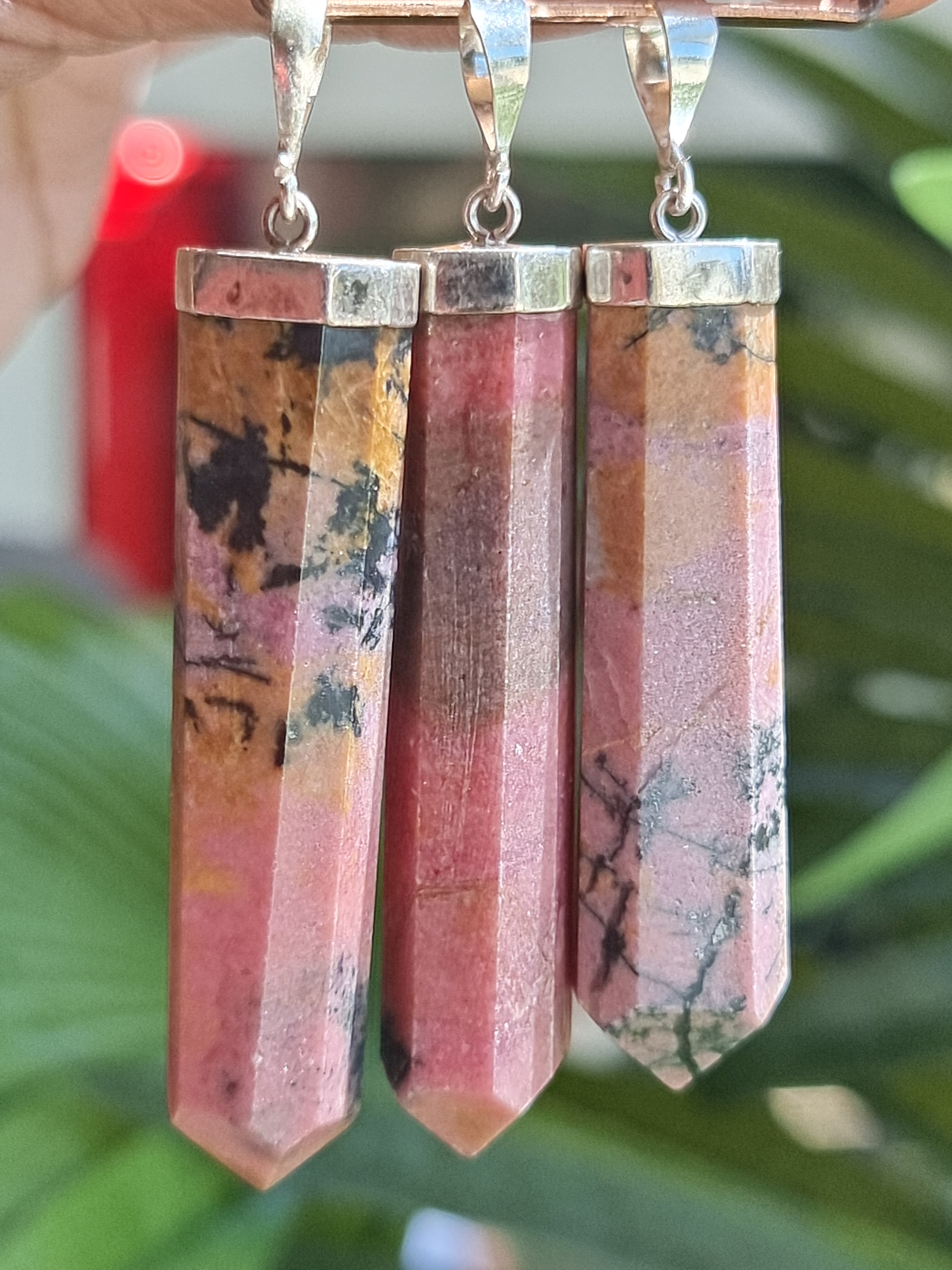 Rhodonite Pendant Pakistan