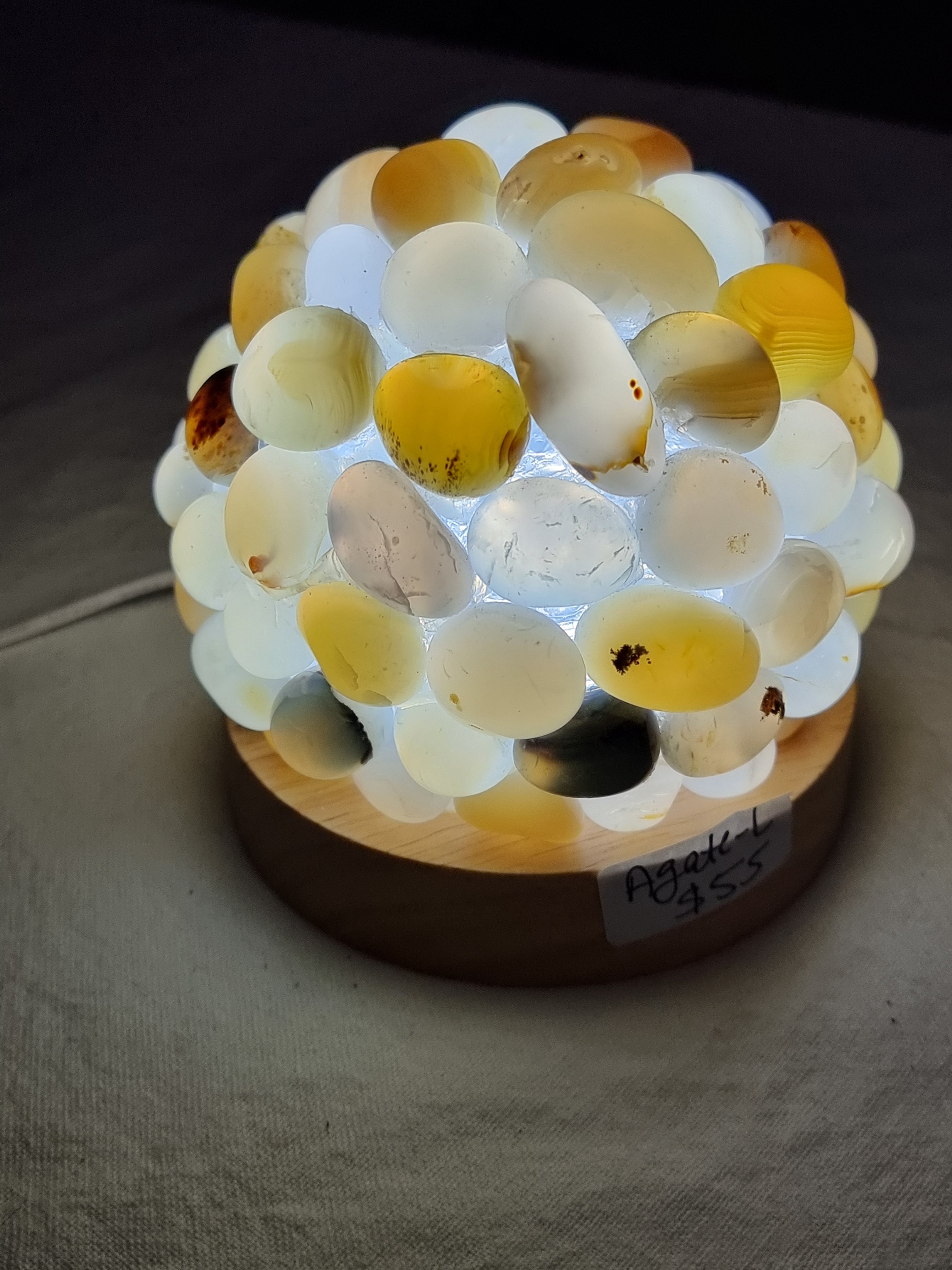 Agate Lamp