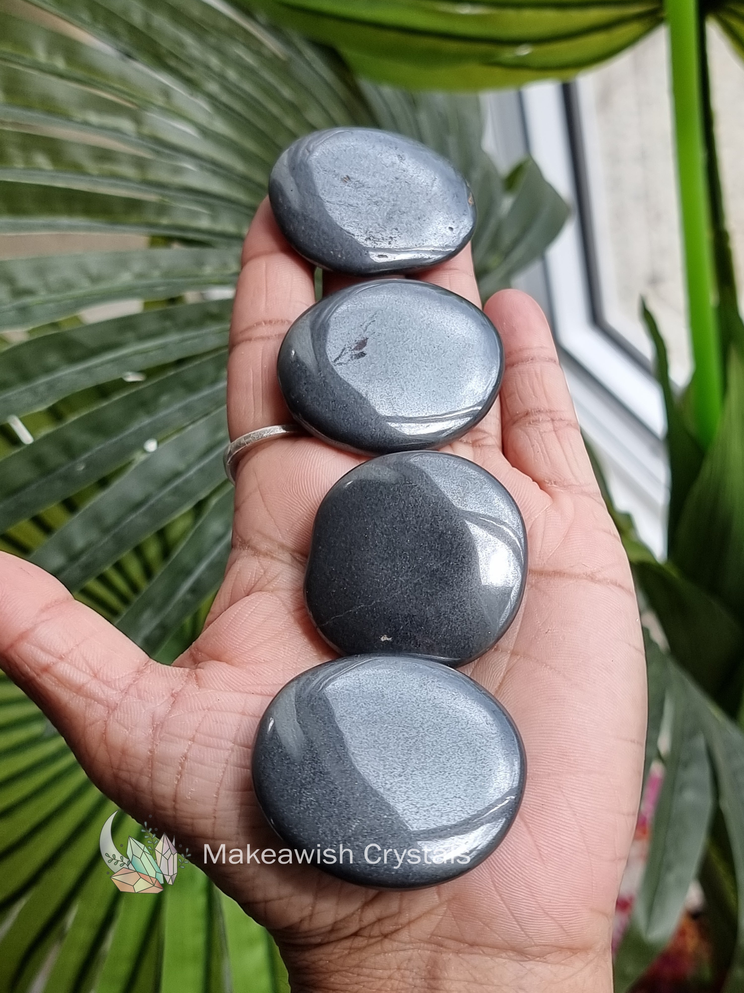 Hematite Flat Stone