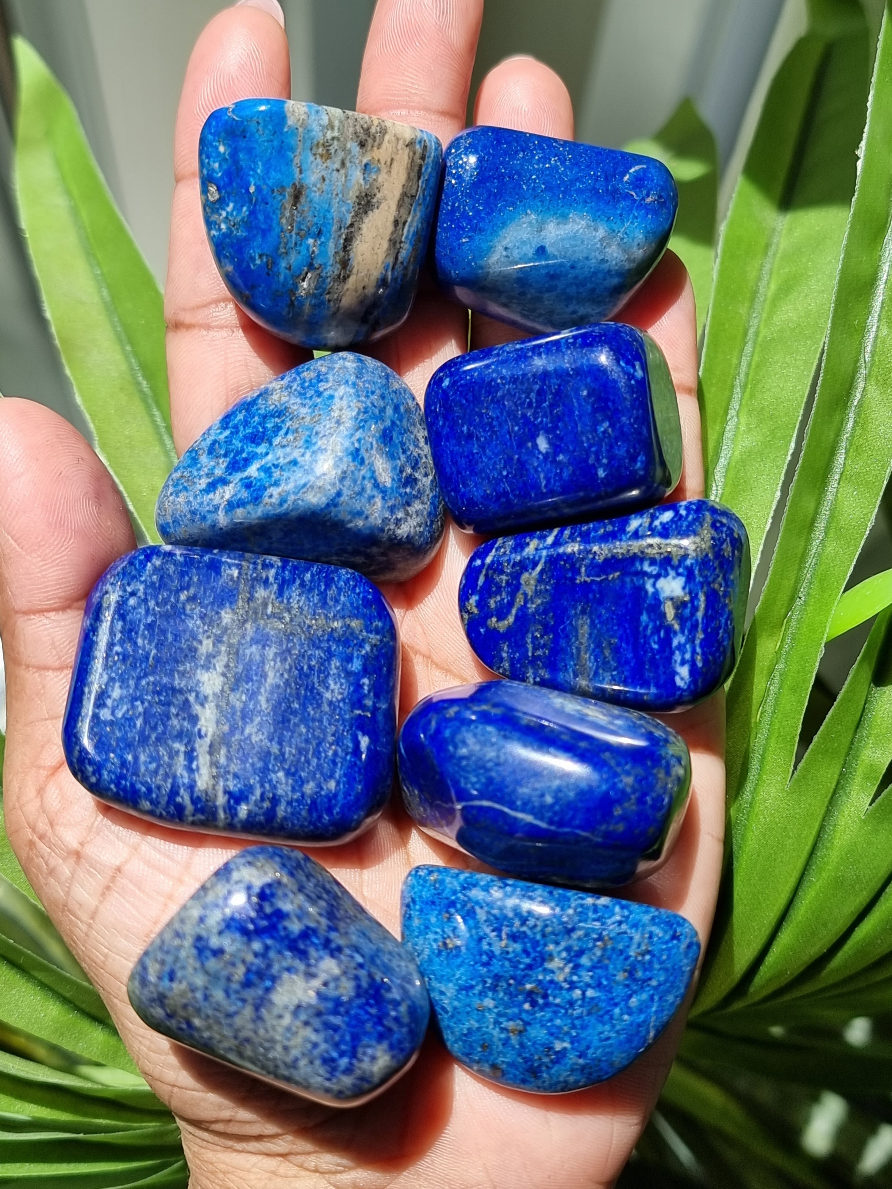Lapis Lazuli Tumble – Makeawish Crystals