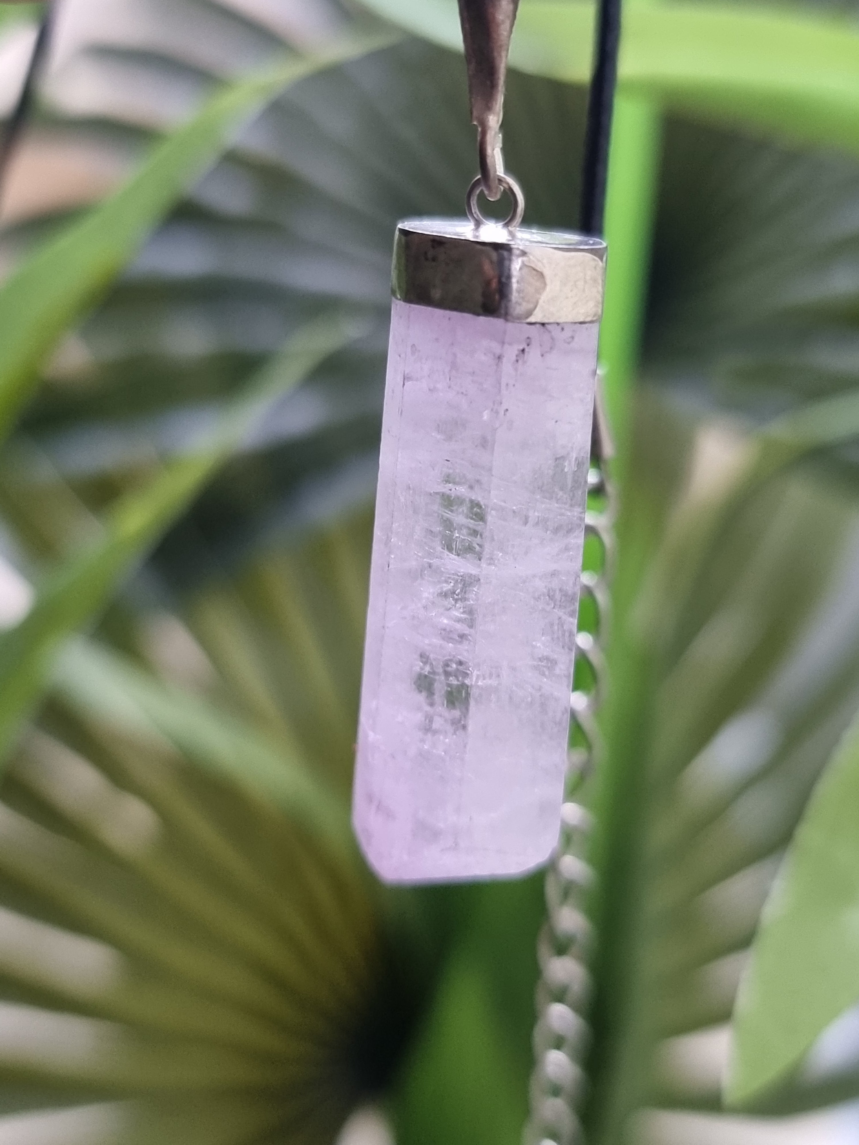 Pink Kunzite Pendant