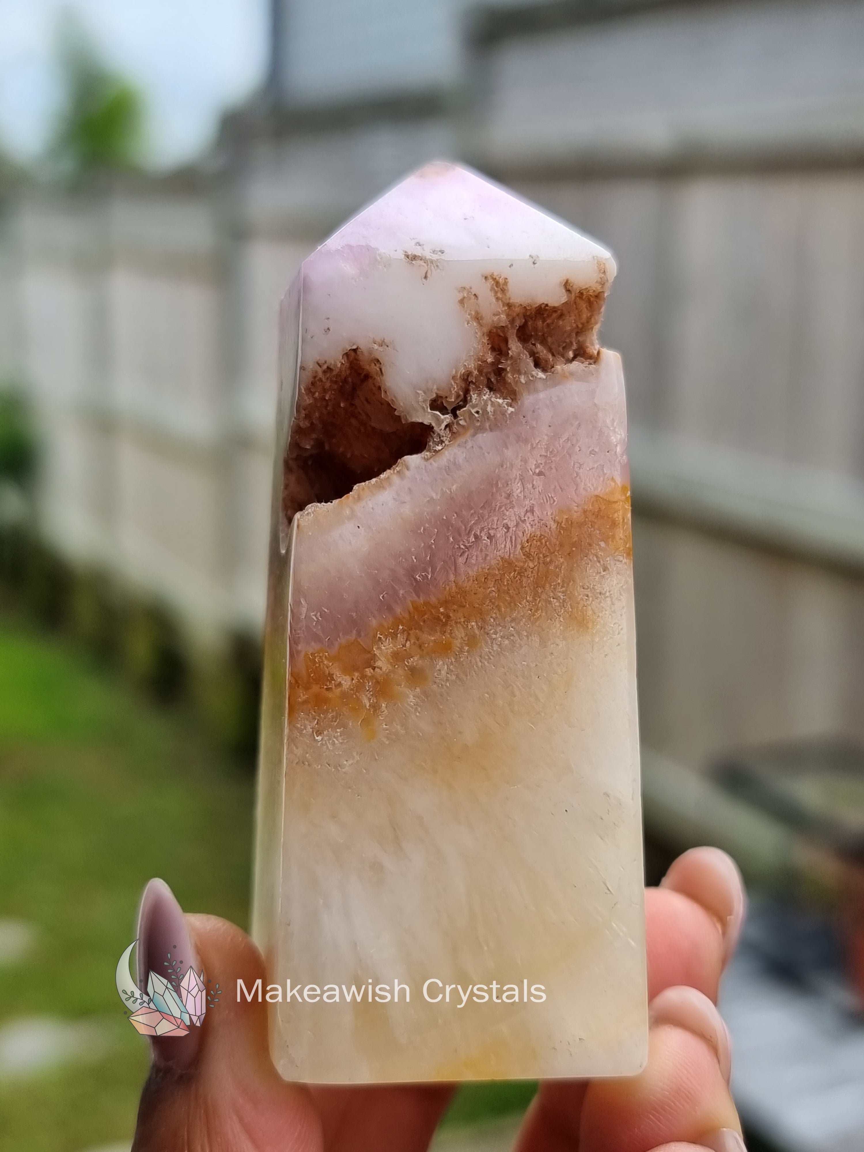 Pink Aragonite Tower