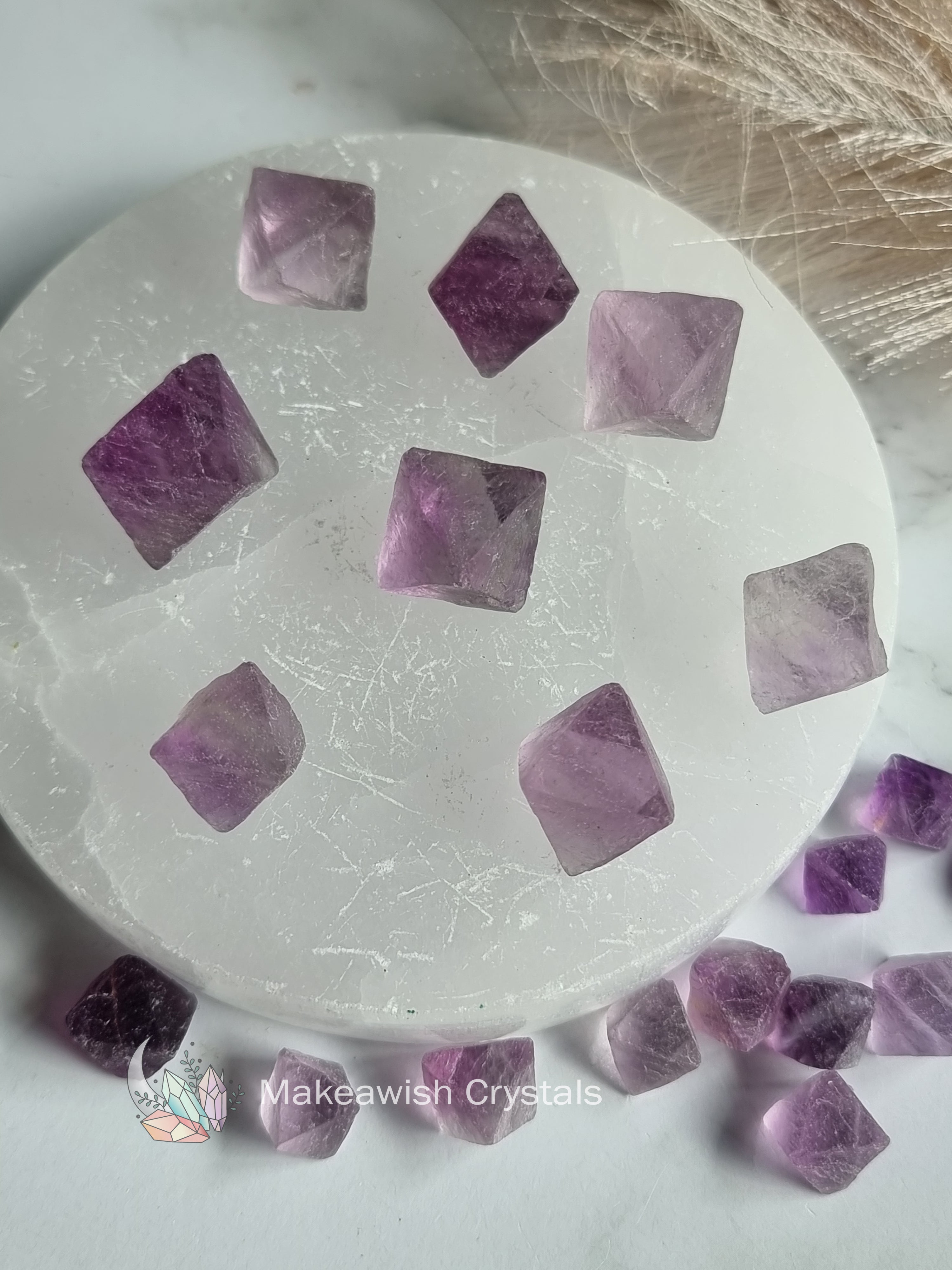 Fluorite Octahedron
