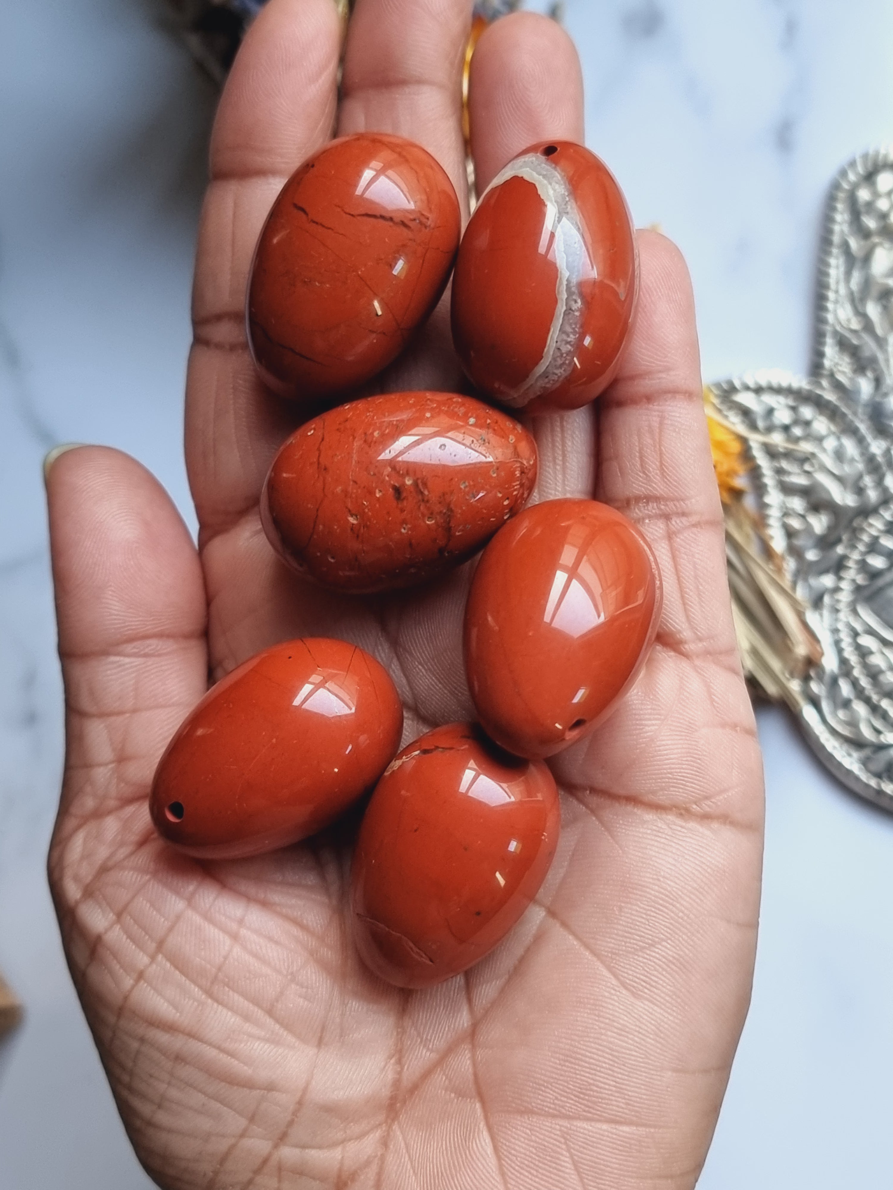 Red Jasper Egg