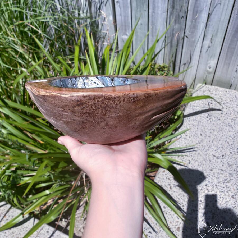 Coconut Paua Shell Bowl