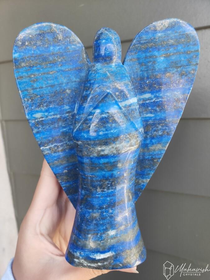 Lapis Lazuli Carved Angel